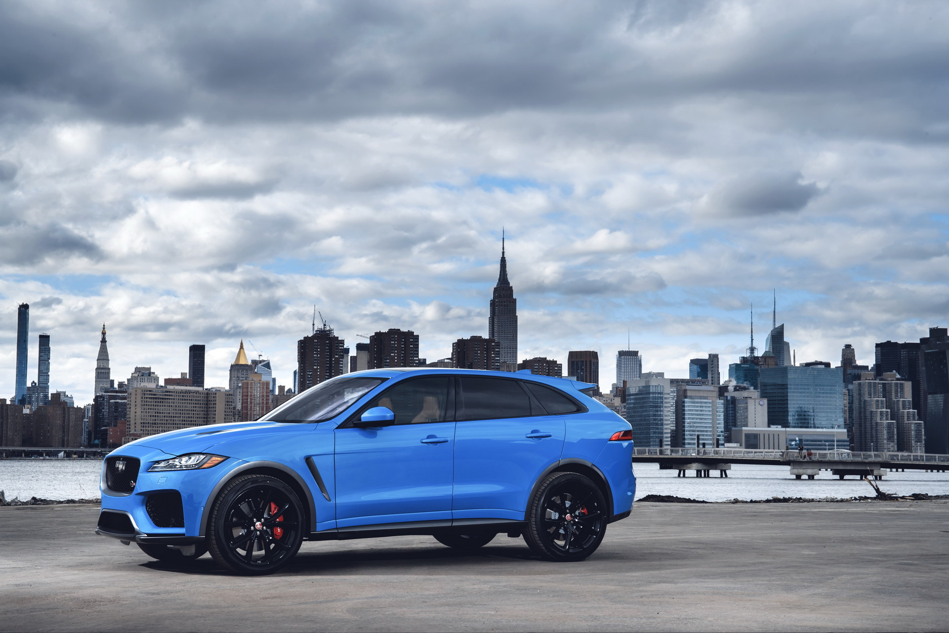 0009 Jaguar F-Pace SVR 9 2019 Jaguar F-Pace SVR Packs A 542HP Supercharged V8, Priced From $79,990