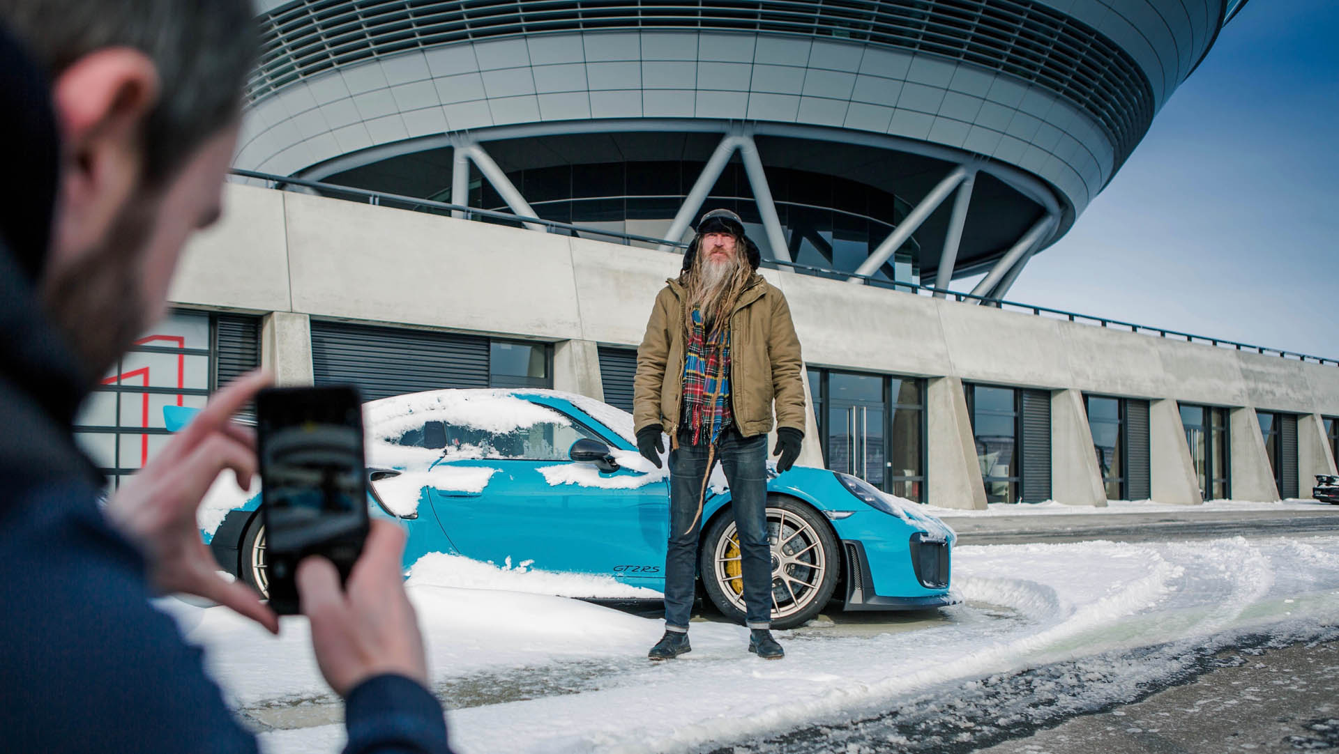 1228975_magnus_walker_911_gt2_rs_porsche_leipzig_2018_porsche_ag Magnus ‘Urban Outlaw’ Walker Pays A Visit To Porsche’s Leipzig Facility