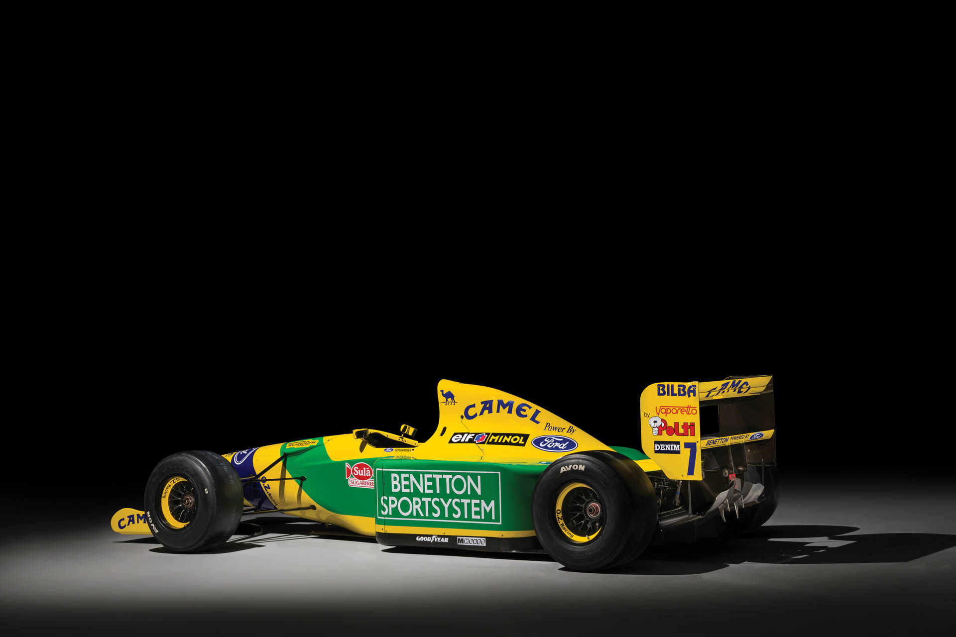 1992-Benetton-B192-Formula-1_1 Drive Like Schumacher In His Actual Benetton-Ford B192