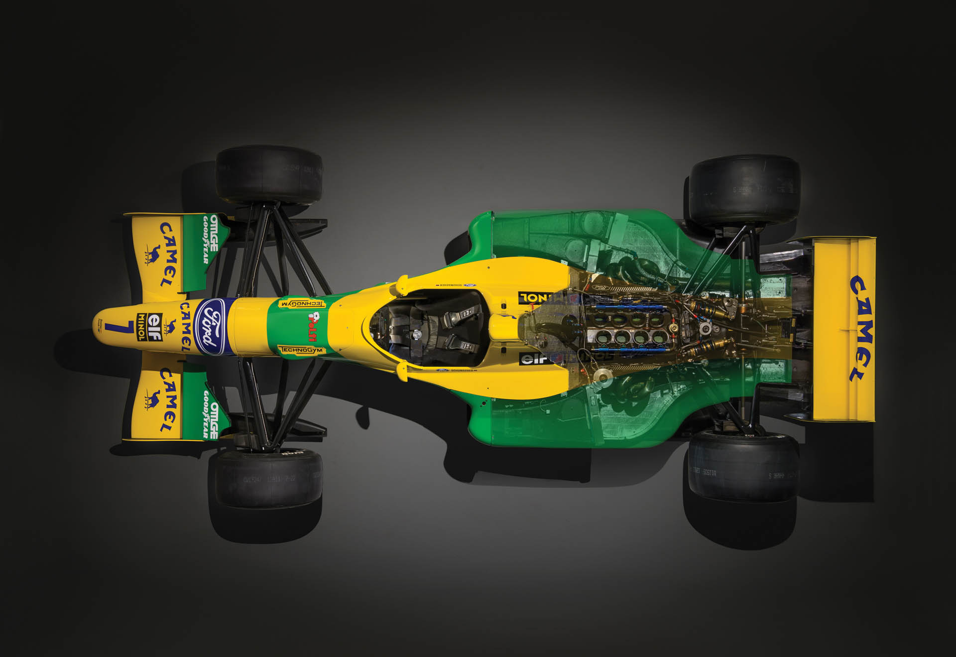 1992-Benetton-B192-Formula-1_11 Drive Like Schumacher In His Actual Benetton-Ford B192