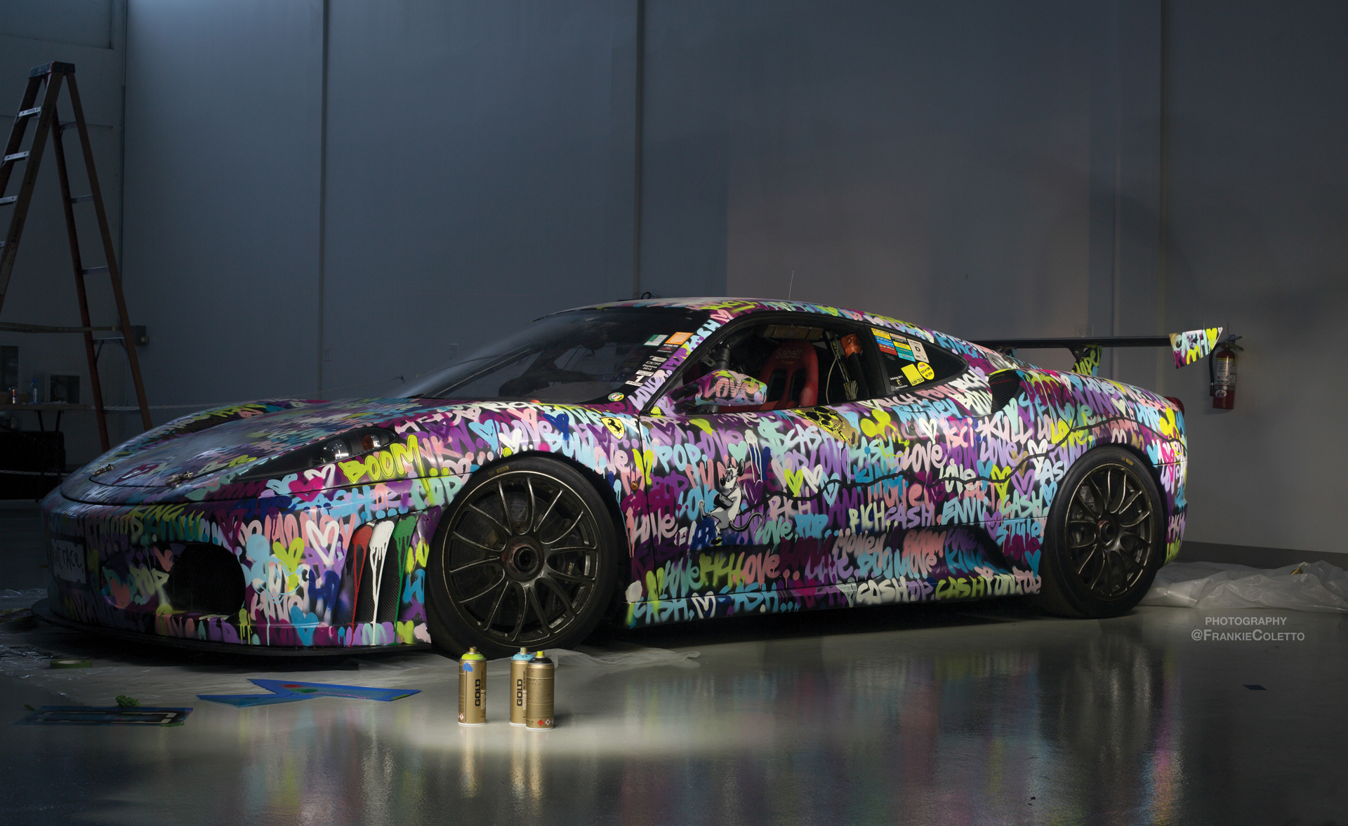 2008-Ferrari-F430-Challenge--Art-Car--by-Ben-Levy_1 Visit Florida, Come Back With Your Own Ferrari F430 Challenge Art Car