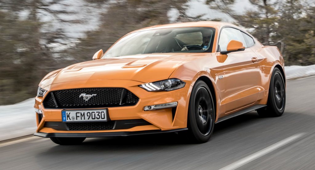 2018 Ford Mustang Launched In Europe With 443HP V8 And More Tech