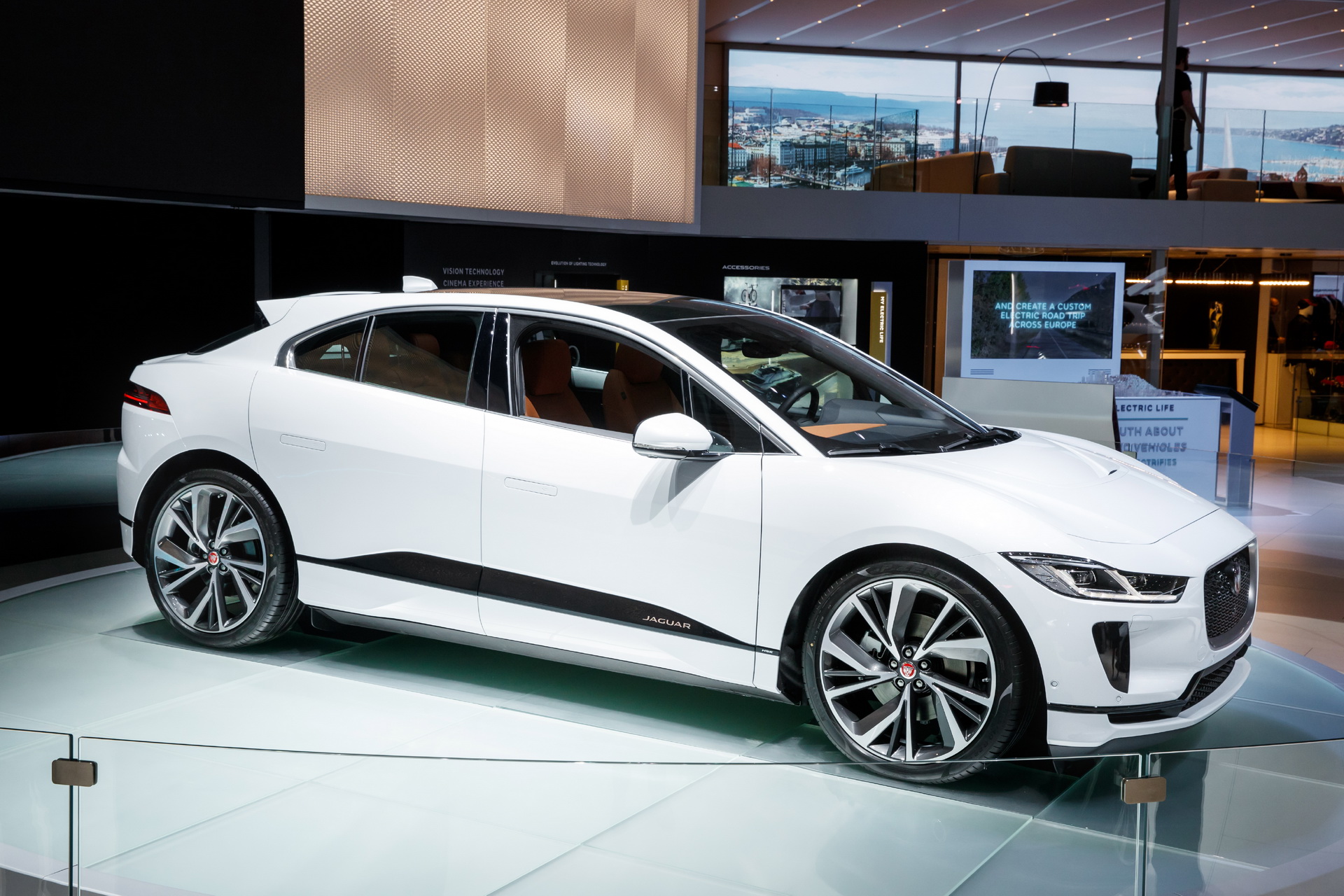 2018-Jaguar-IPace-07 Jaguar I-Pace EV Priced From $70,495* In US, On Sale Later This Year