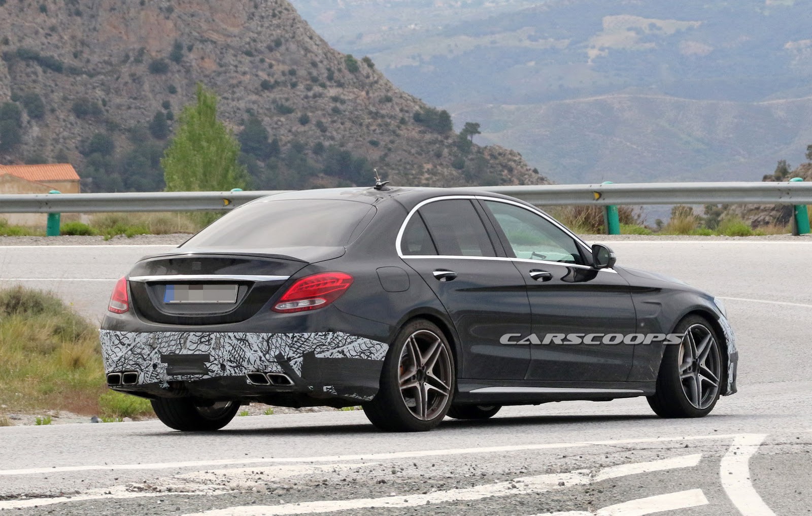 2018-Mercedes-C63-AMG-FL-Spy-7 2019 Mercedes-AMG C63 S Coupe Facelift On Track For World Premiere In NY