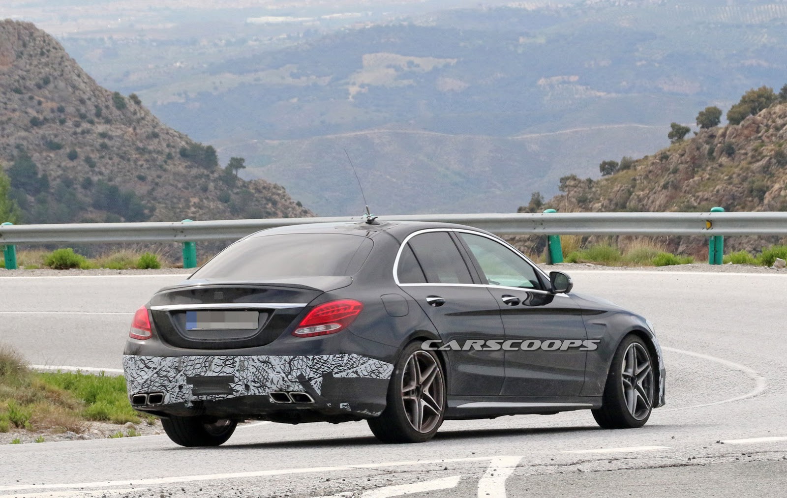2018-Mercedes-C63-AMG-FL-Spy-8 2019 Mercedes-AMG C63 S Coupe Facelift On Track For World Premiere In NY