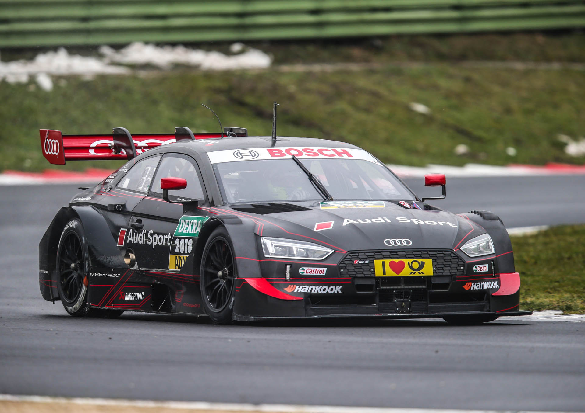 DTM Testfahrten Vallelunga Audi Is Out To Defend Its Titles With Updated RS5 DTM