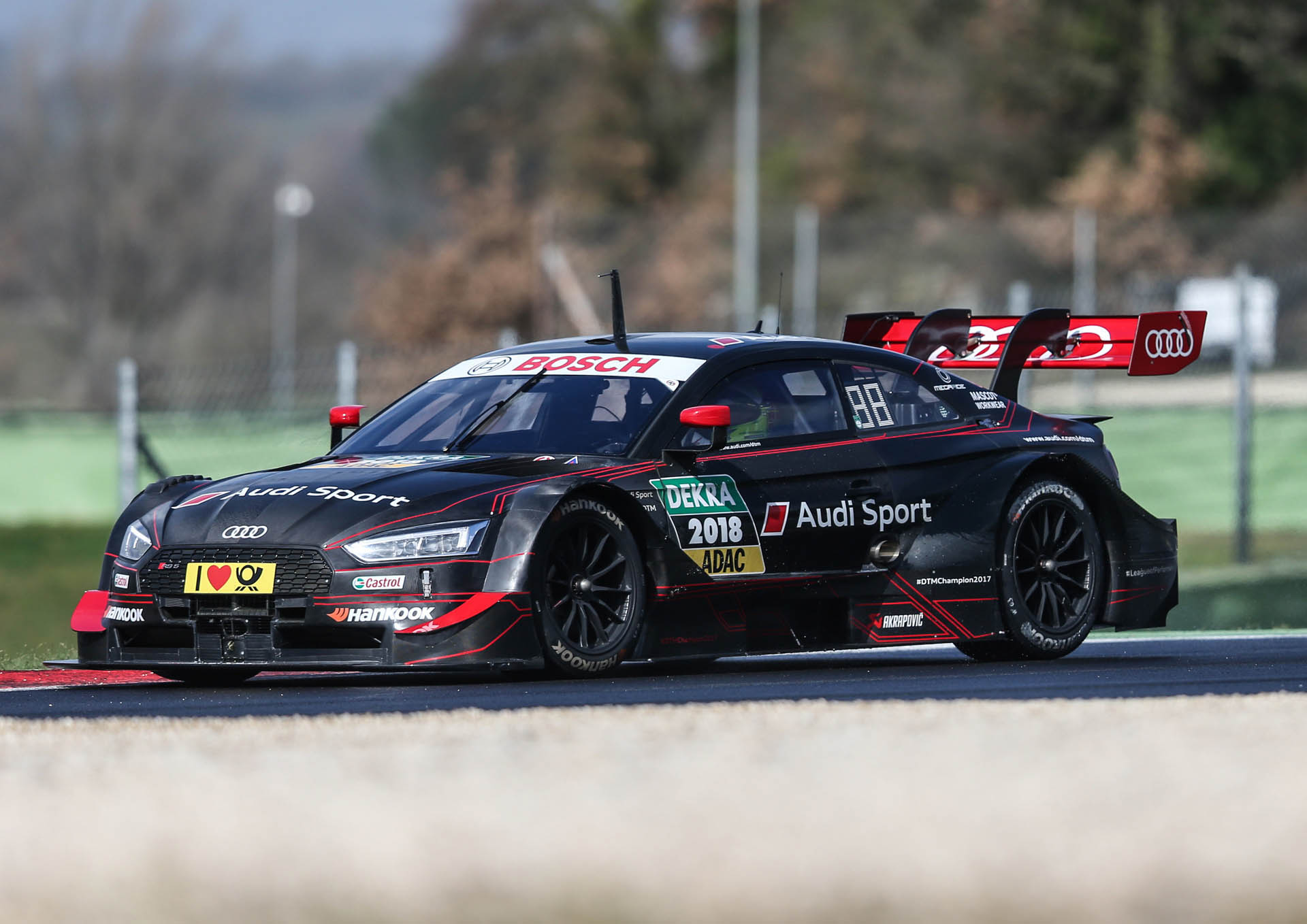 DTM Testfahrten Vallelunga Audi Is Out To Defend Its Titles With Updated RS5 DTM