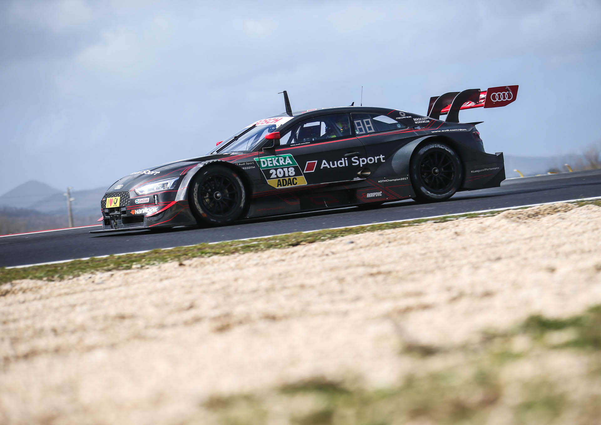 DTM Testfahrten Vallelunga Audi Is Out To Defend Its Titles With Updated RS5 DTM