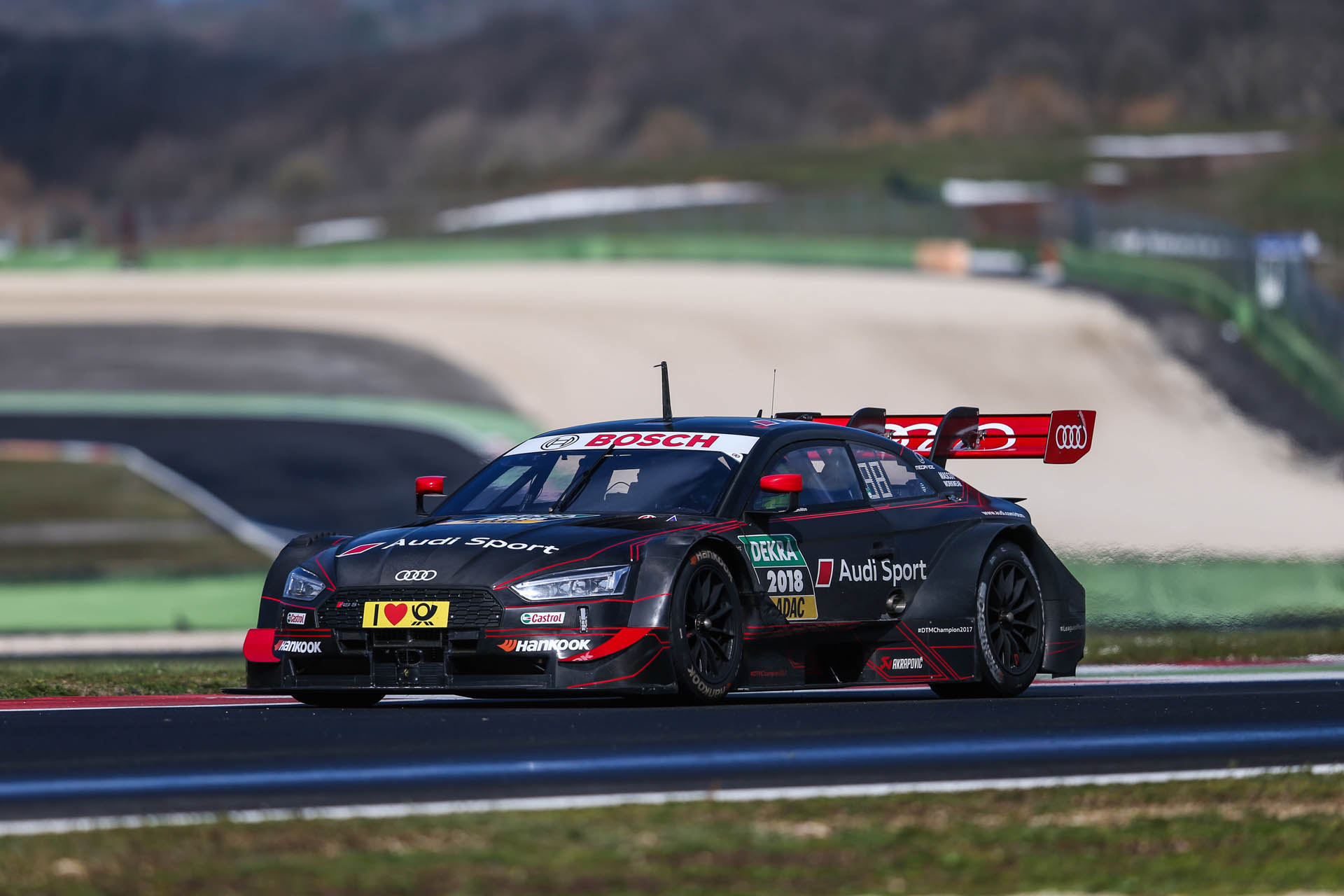 DTM Testfahrten Vallelunga Audi Is Out To Defend Its Titles With Updated RS5 DTM