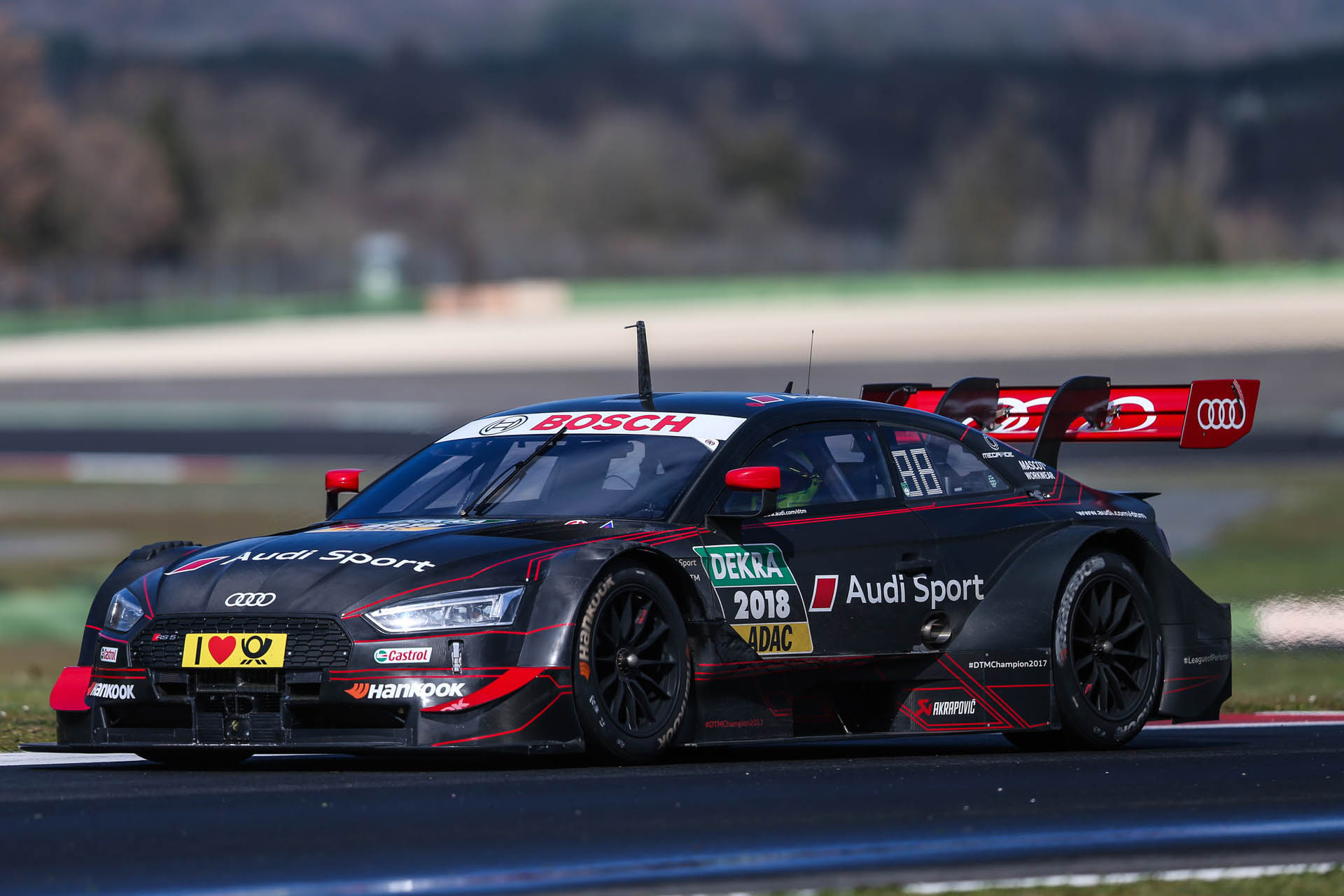 DTM Testfahrten Vallelunga Audi Is Out To Defend Its Titles With Updated RS5 DTM