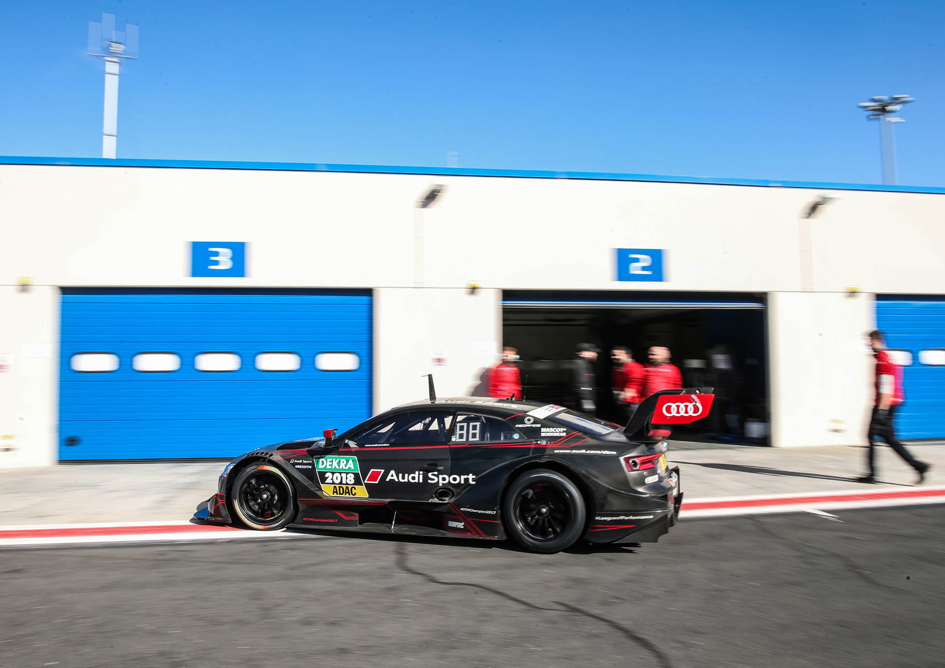 DTM Testfahrten Vallelunga Audi Is Out To Defend Its Titles With Updated RS5 DTM