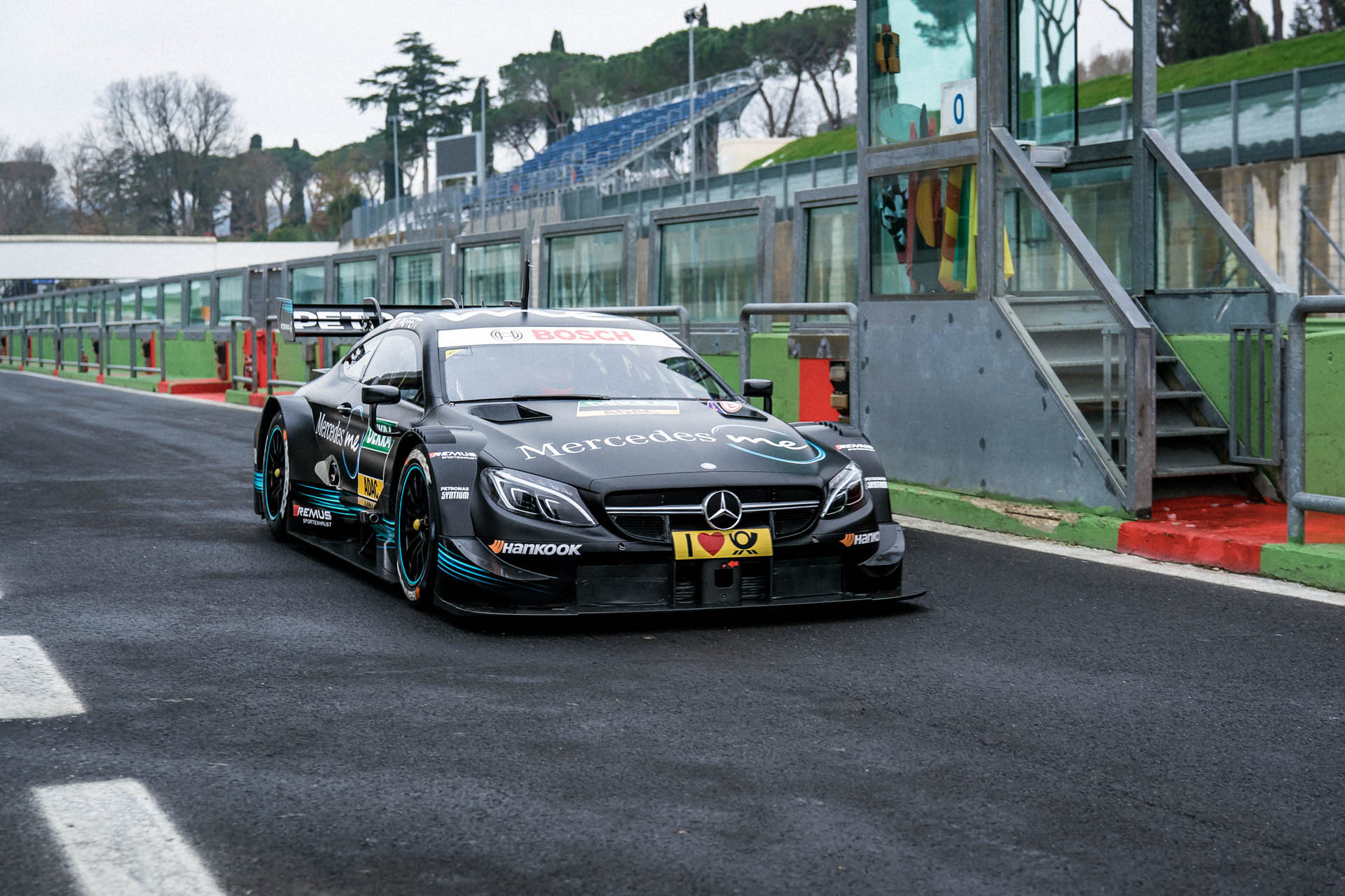 2018 Test 1 Vallelunga Mercedes-AMG C63 Gets Off To A Difficult Start For Its Last Season In DTM