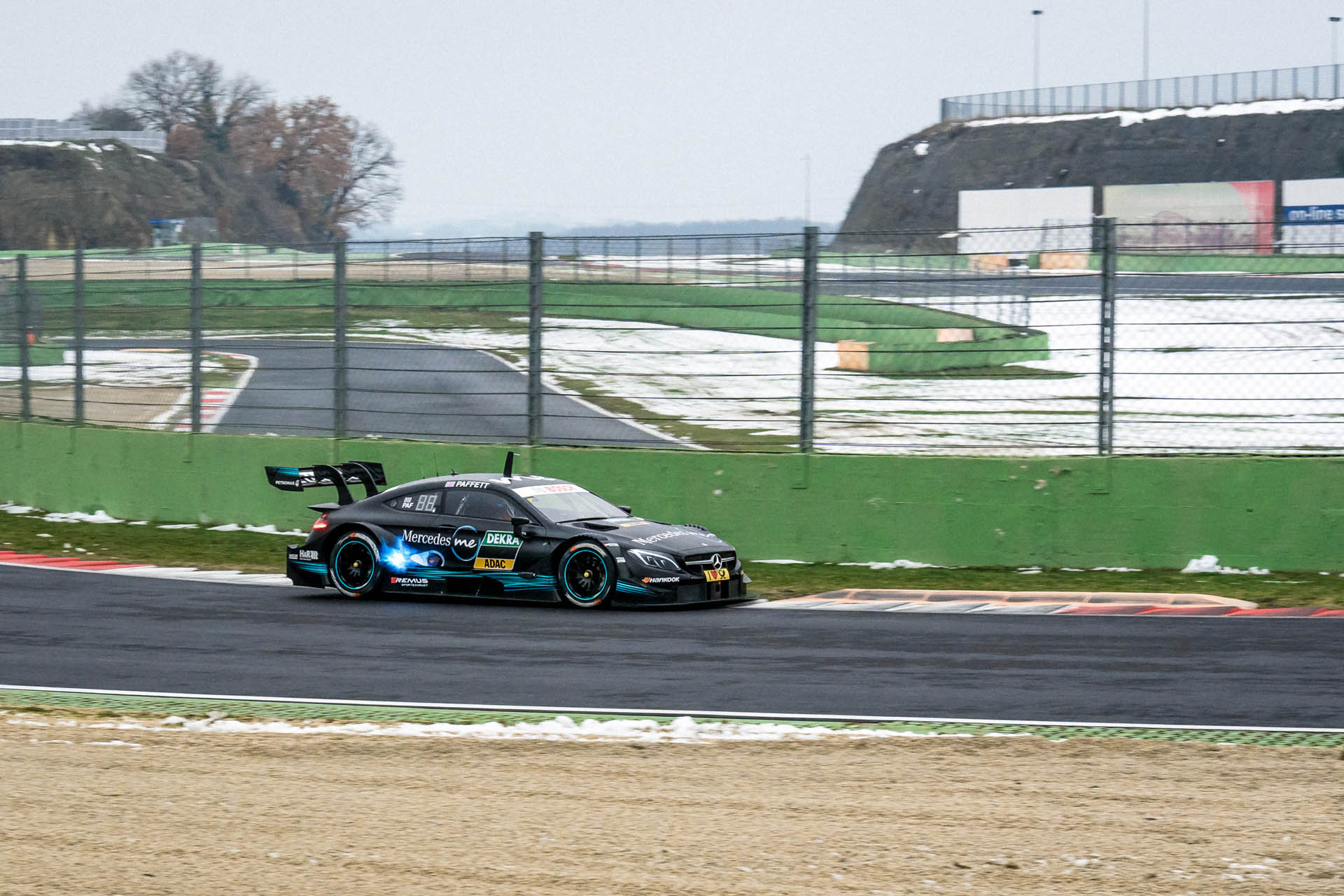 2018 Test 1 Vallelunga Mercedes-AMG C63 Gets Off To A Difficult Start For Its Last Season In DTM