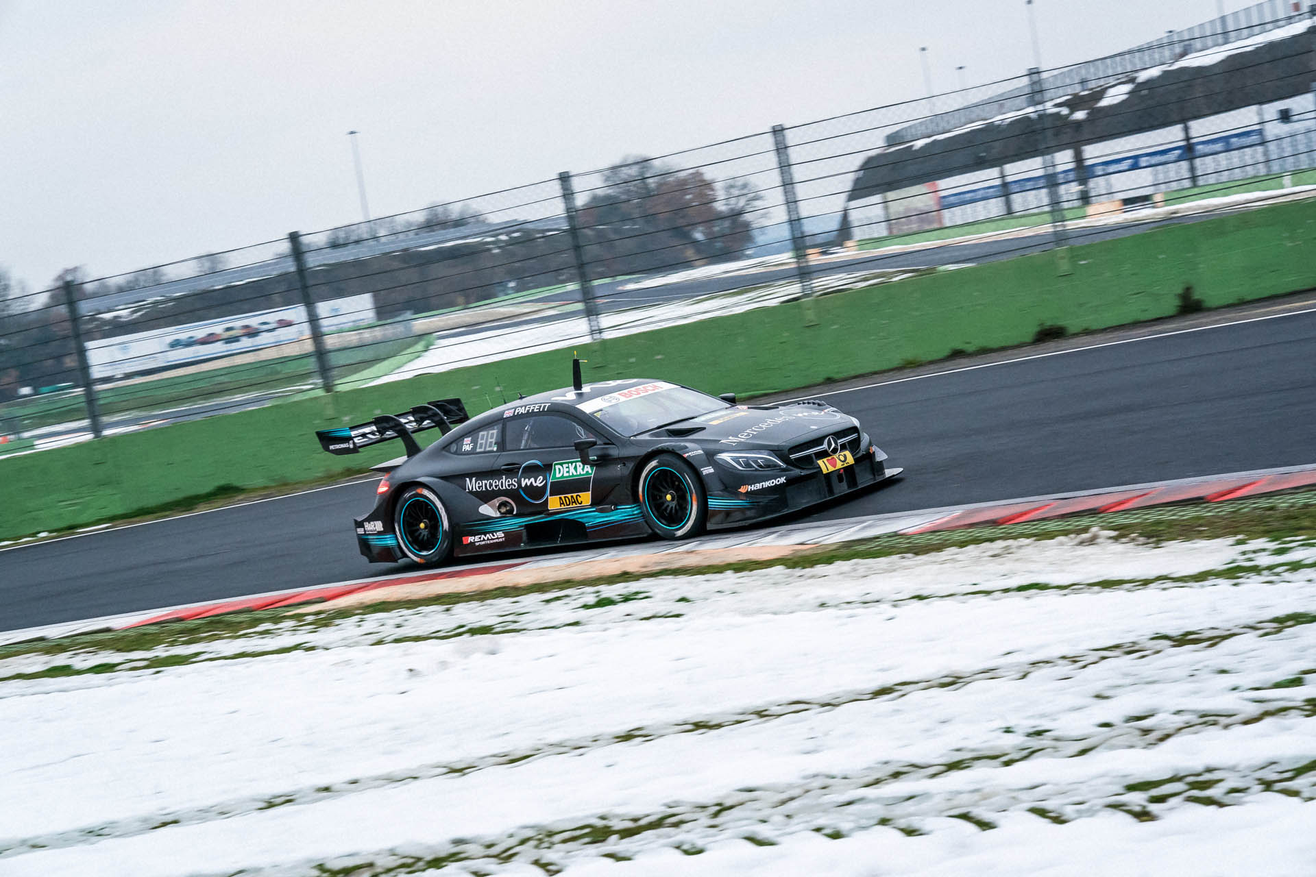 2018 Test 1 Vallelunga Mercedes-AMG C63 Gets Off To A Difficult Start For Its Last Season In DTM