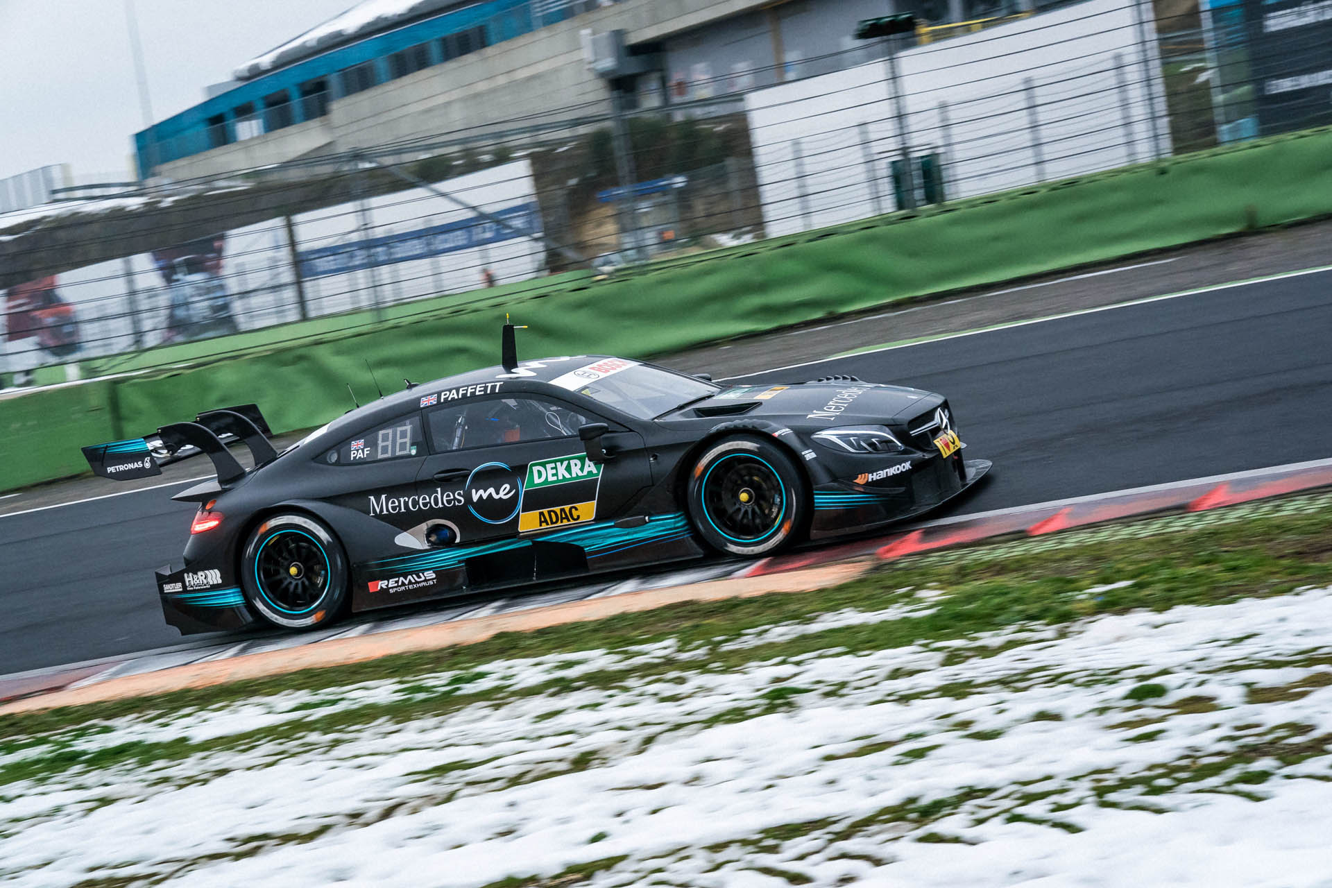 2018 Test 1 Vallelunga Mercedes-AMG C63 Gets Off To A Difficult Start For Its Last Season In DTM