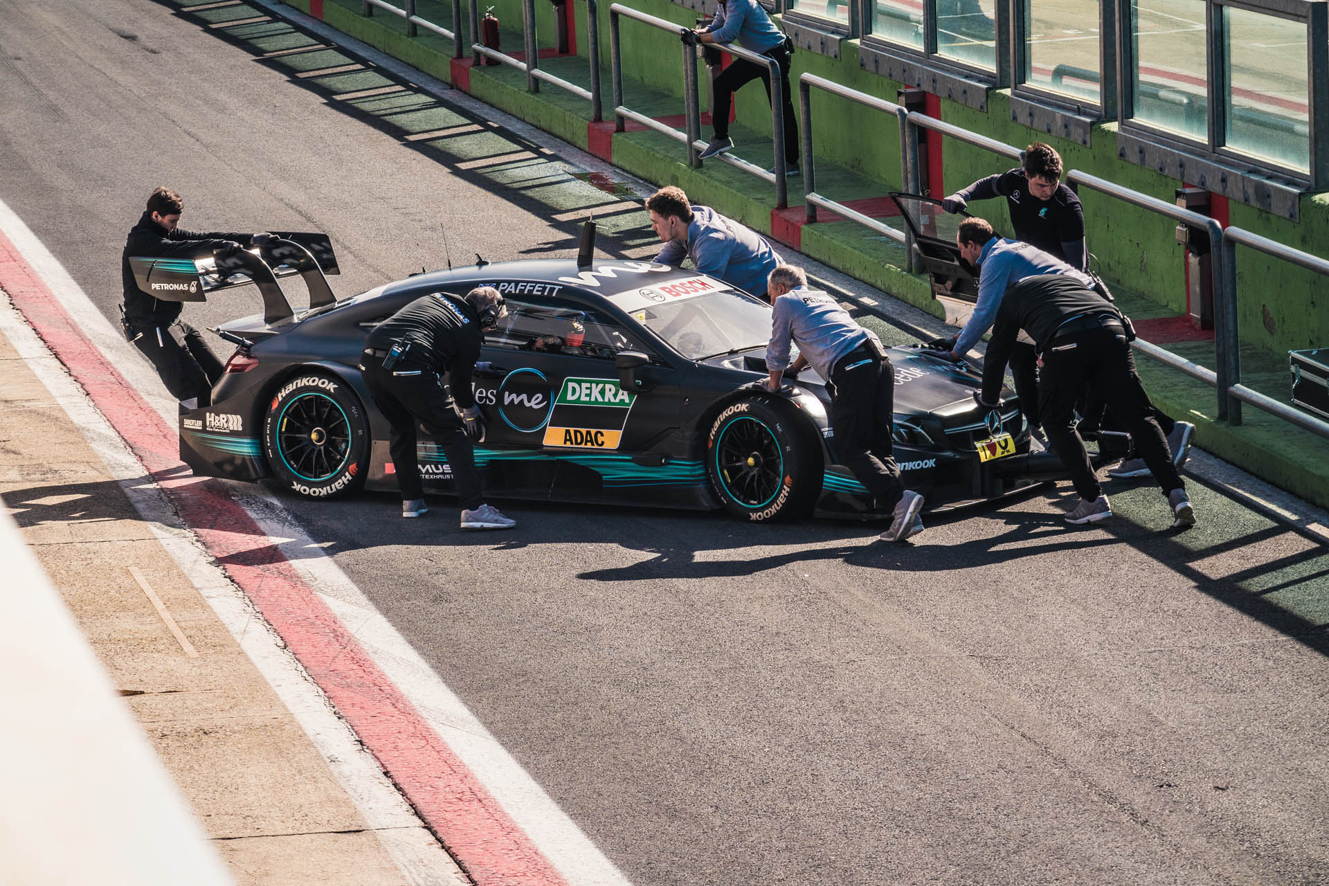 2018 Test 1 Vallelunga Mercedes-AMG C63 Gets Off To A Difficult Start For Its Last Season In DTM