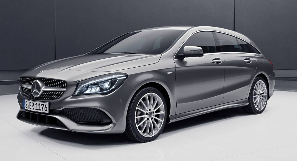 Mercedes CLA Shooting Brake Night Mercedes-Benz CLA Shooting Brake Gains Night Edition Packs