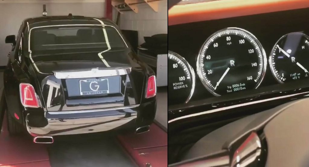 Floyd Mayweather Got Himself A New Rolls-Royce Phantom For His Birthday