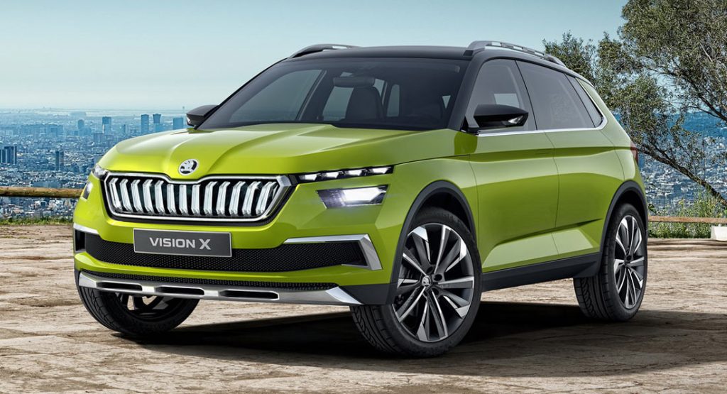 Skoda Vision X Production Version Confirmed For 2019 Geneva Show