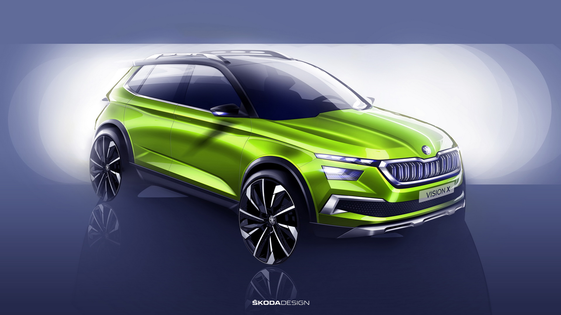 2018-skoda-vision-x-concept-7 Skoda Vision X Concept Previews Next Year’s Compact Crossover
