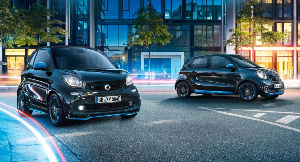 Smart ForTwo And ForFour Nightsky Editions Join Merc’s EQ Brand
