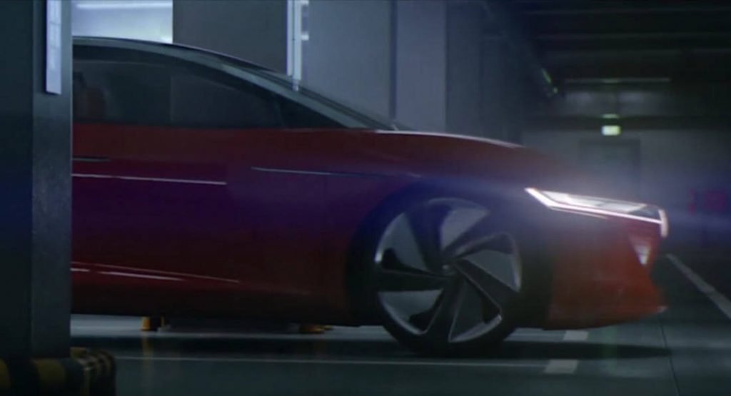  Volkswagen ID Vizzion Concept Comes To Life In New Videos