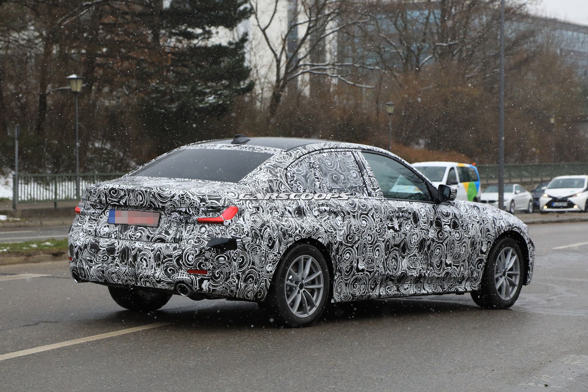 2019-BMW-3-Series-Spy-Shots-29 2019 BMW 3-Series Spied In Base, M Sport And M340i Performance Guises