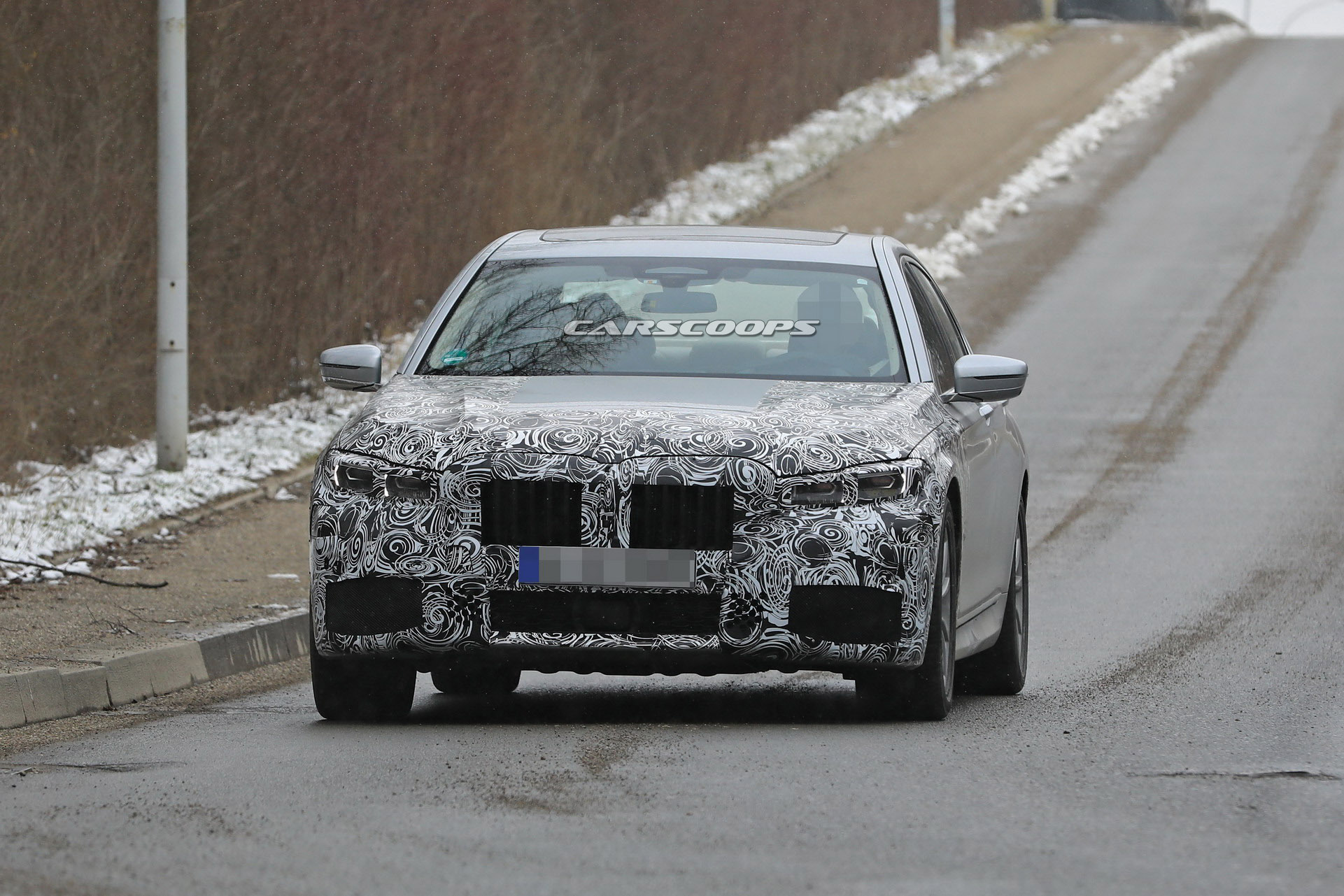 2019 BMW 7-Series S10 Facelifted 2019 BMW 7-Series Spied In Base And M760Li xDrive Forms