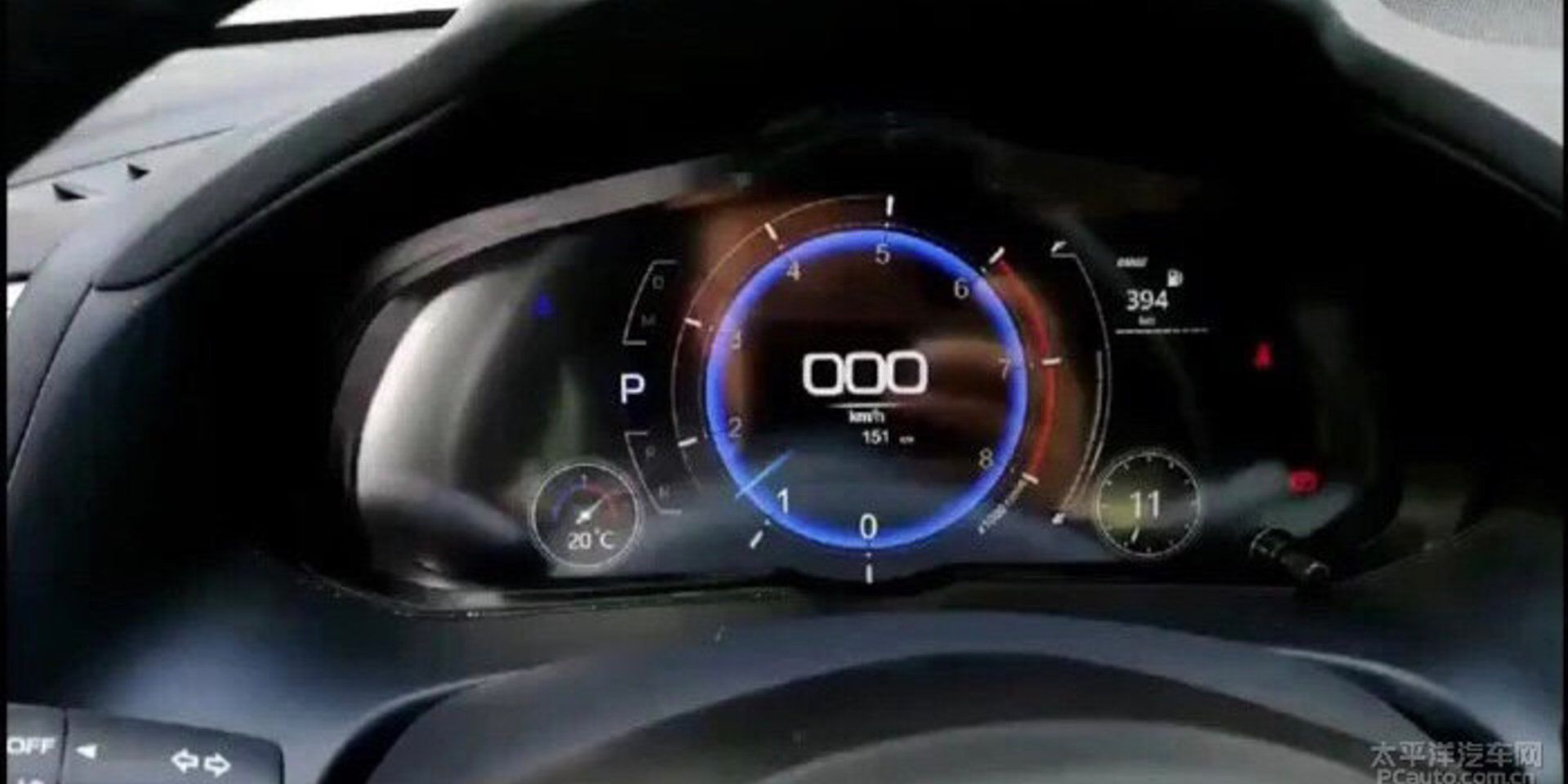 2019-Mazda3-Dash-1 2019 Mazda3’s Digital Gauge Cluster Looks Promising In Leaked Images