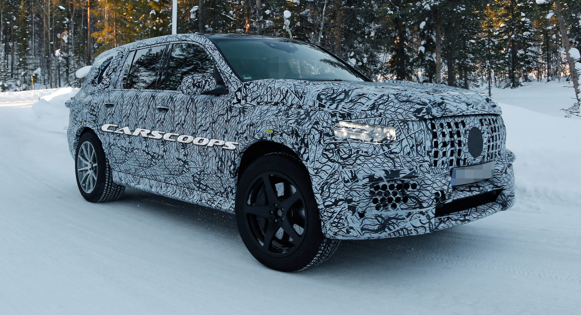 2019 Mercedes Amg Gls 63 To Be A Tech Laden Behemoth Carscoops