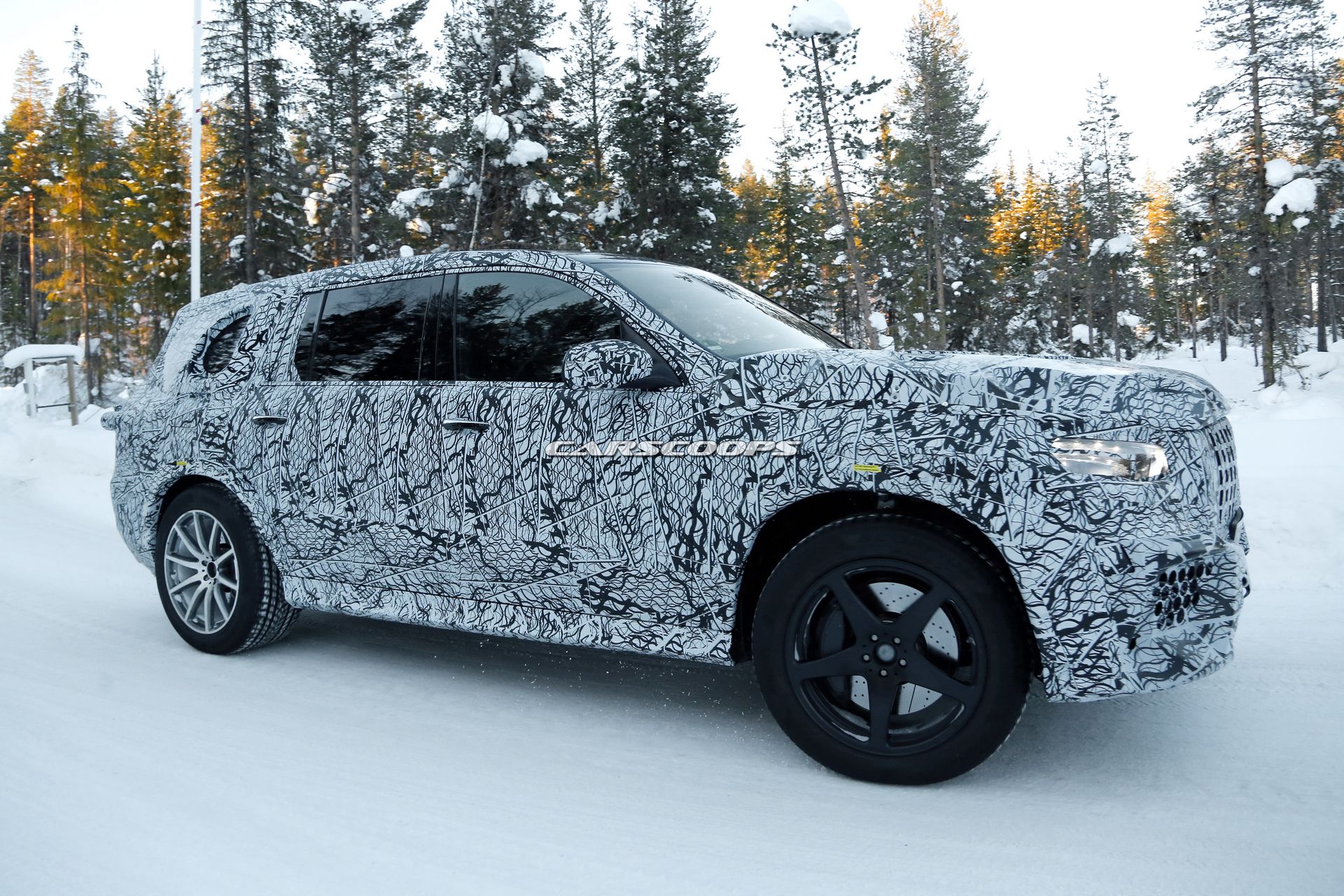 2019-Mercedes-AMG-GLS-63-4 2019 Mercedes-AMG GLS 63 To Be A Tech-Laden Behemoth