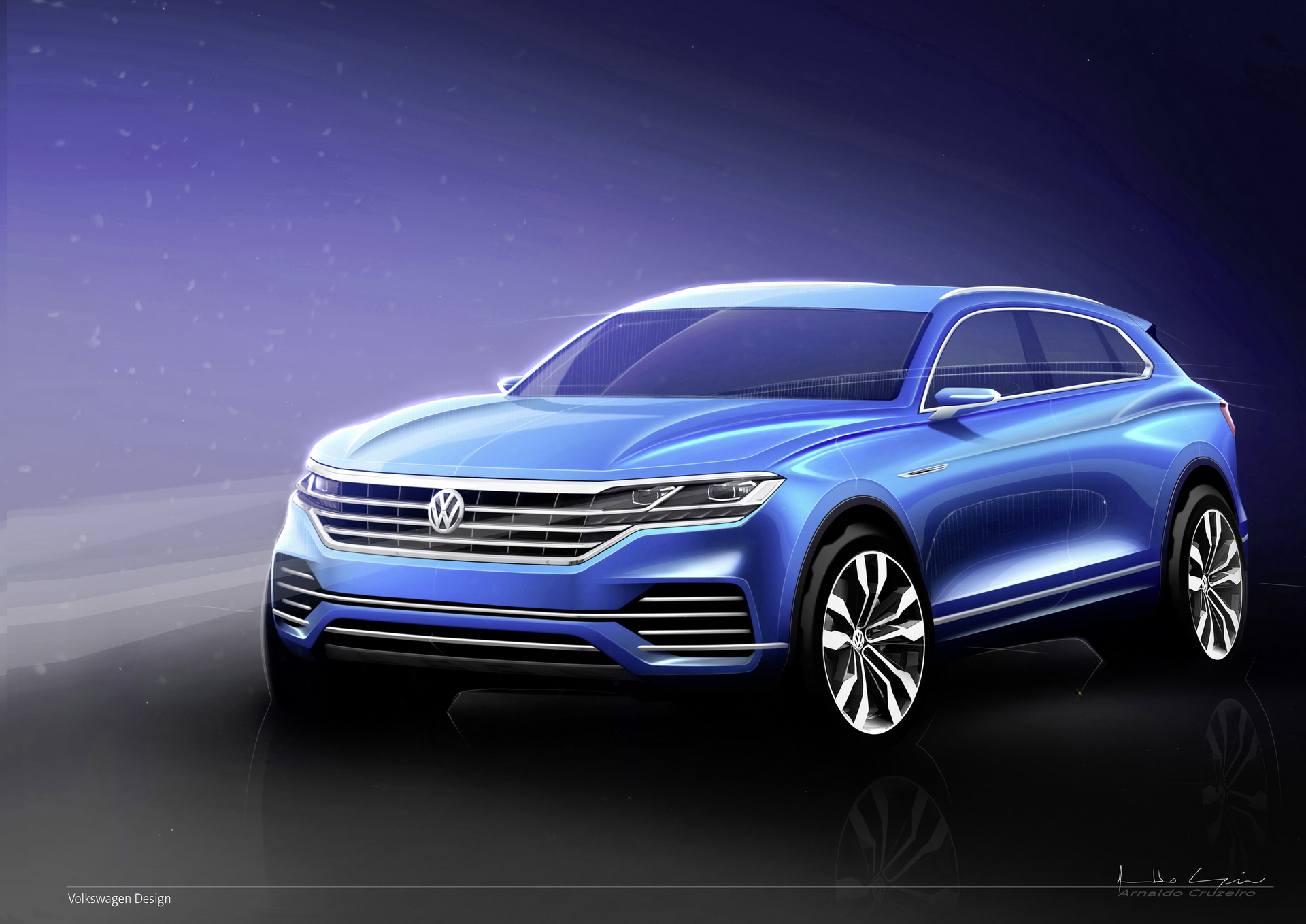 2019-VW-Touareg-55 2019 VW Touareg Is Bigger, Lighter And Packs A Massive Display Inside