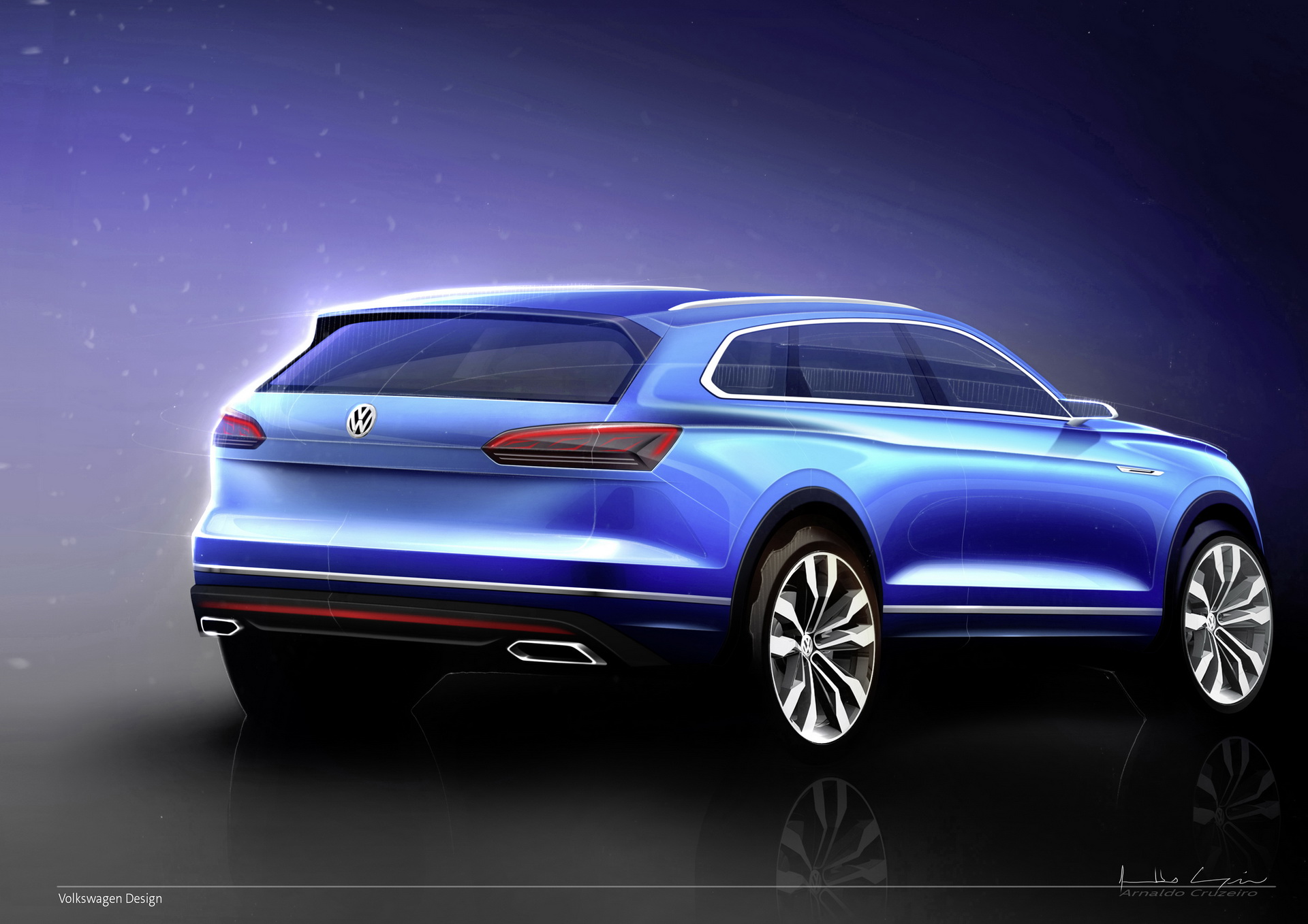2019-VW-Touareg-56 2019 VW Touareg Is Bigger, Lighter And Packs A Massive Display Inside