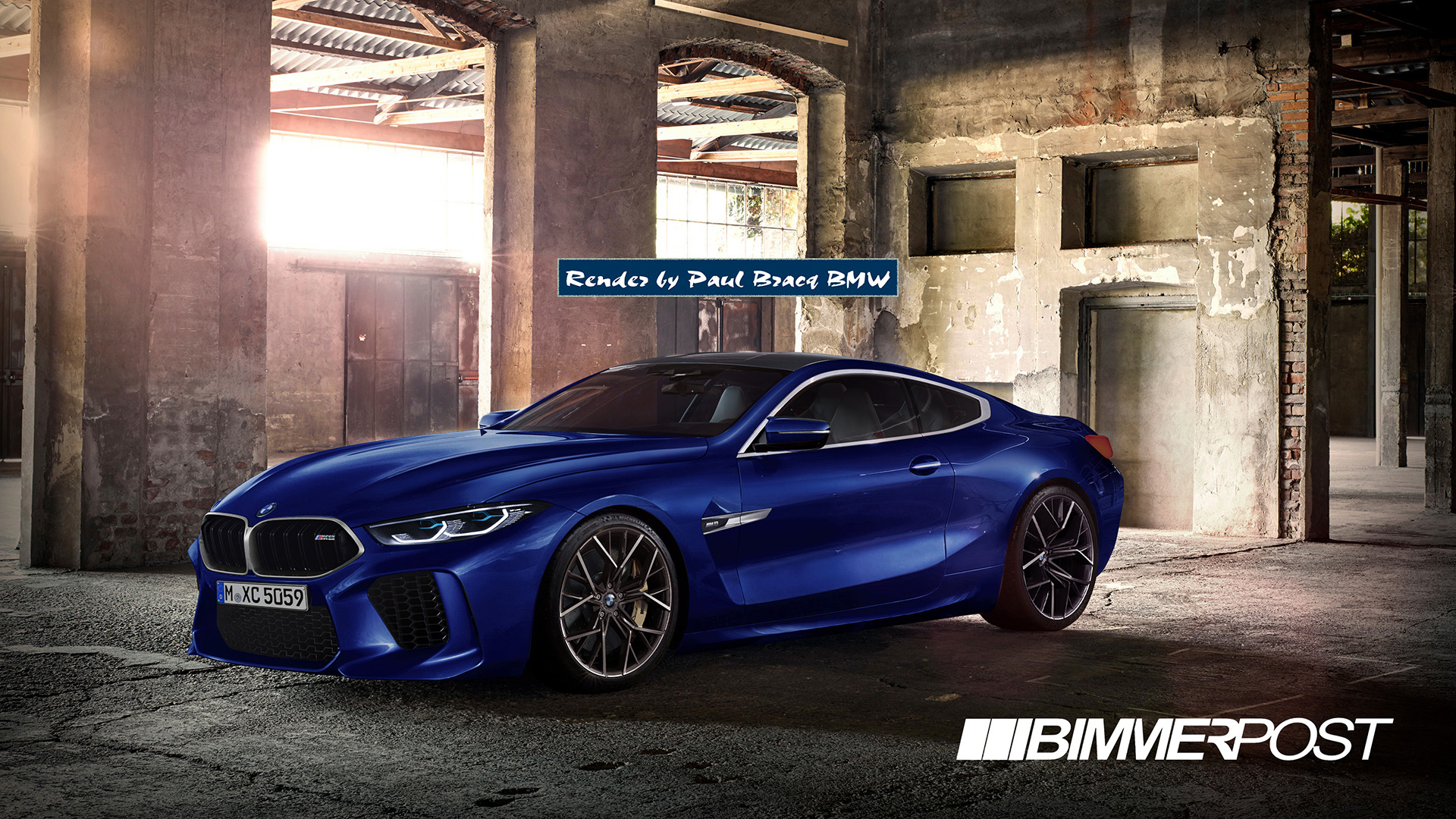 2019-bmw-m8-coupe-rendering-4 2019 BMW M8 Coupe More Realistically Rendered