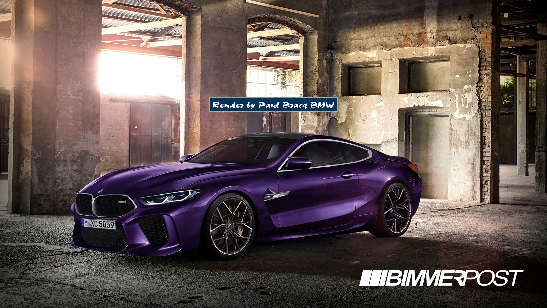 2019-bmw-m8-coupe-rendering-6 2019 BMW M8 Coupe More Realistically Rendered