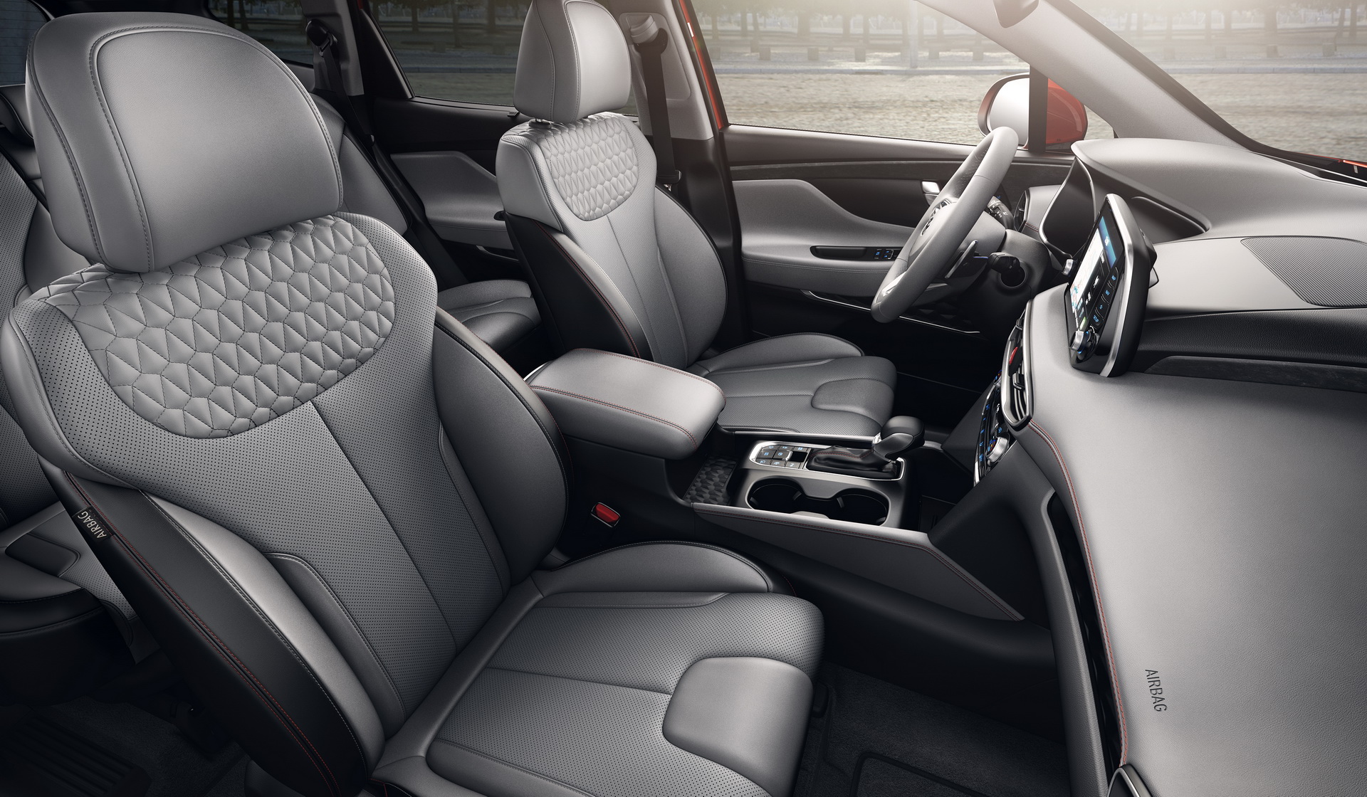 2019-hyundai-santa-fe-35 Hyundai Confirms New Santa Fe Hybrid And PHEV In Geneva