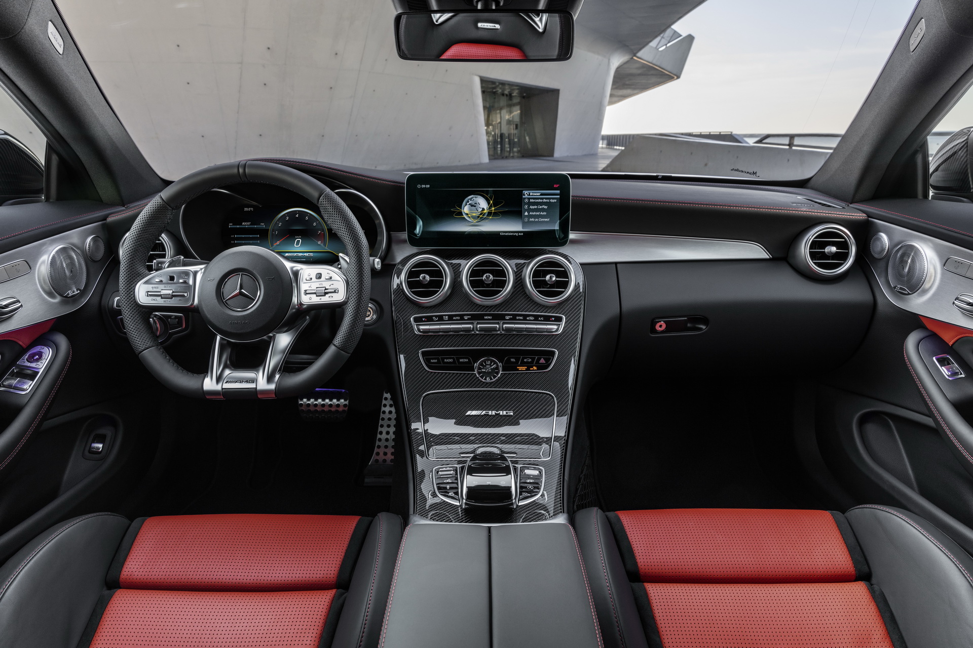 2019-mercedes-amg-c63-s-coupe-1 This Is Why The 2019 C-Class Misses Out On The MBUX Infotainment System