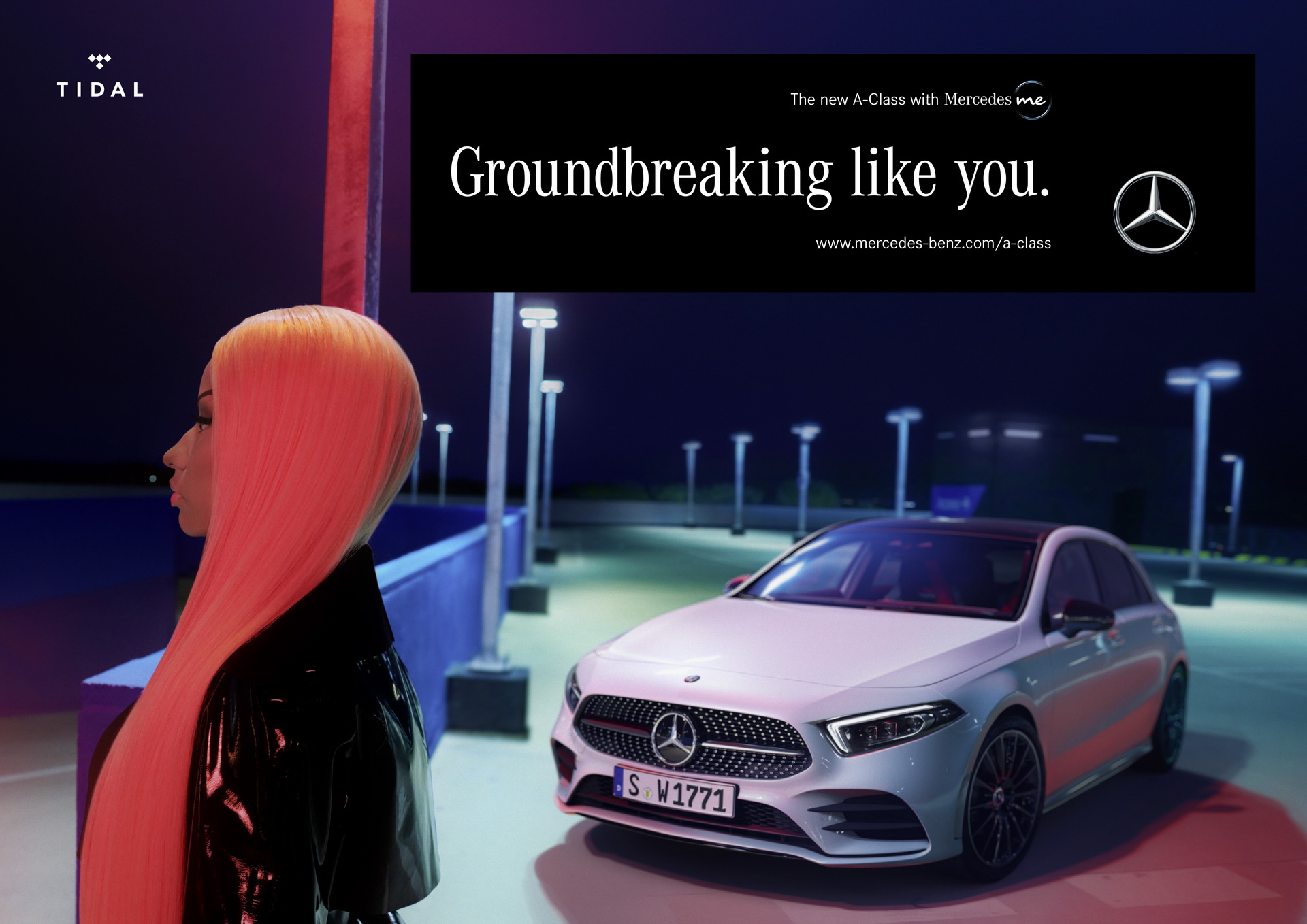 2019-mercedes-benz-a-class-nicki-minaj-1 Nicki Minaj Hops Into The Mercedes A-Class For New Campaign