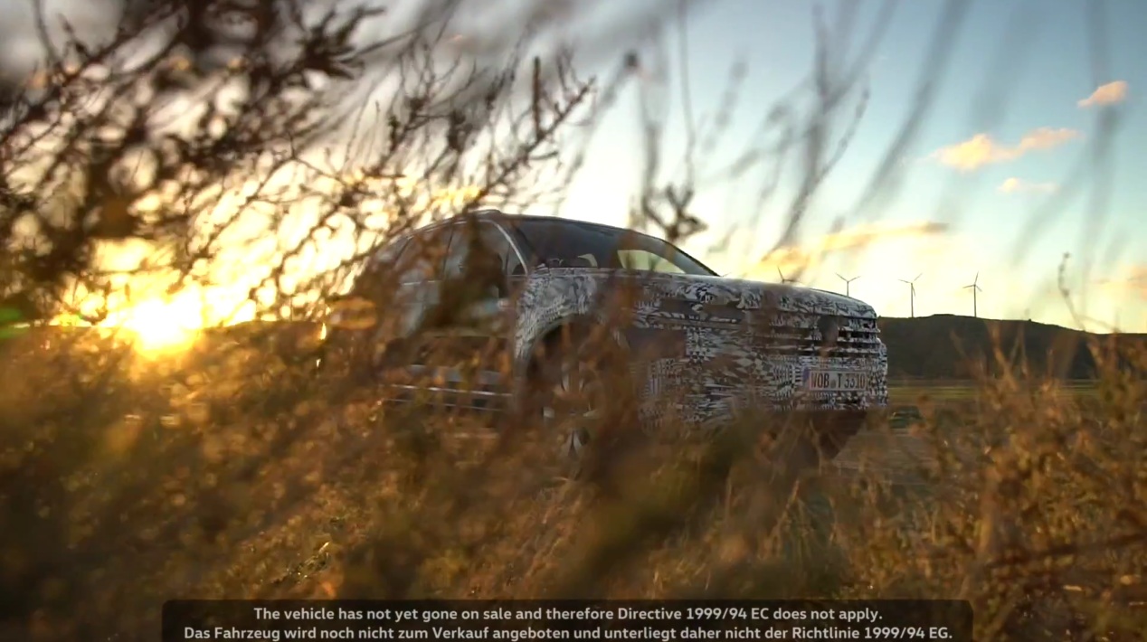 2019-vw-touareg-10 2019 VW Touareg Shows Some Skin In New Teaser Video
