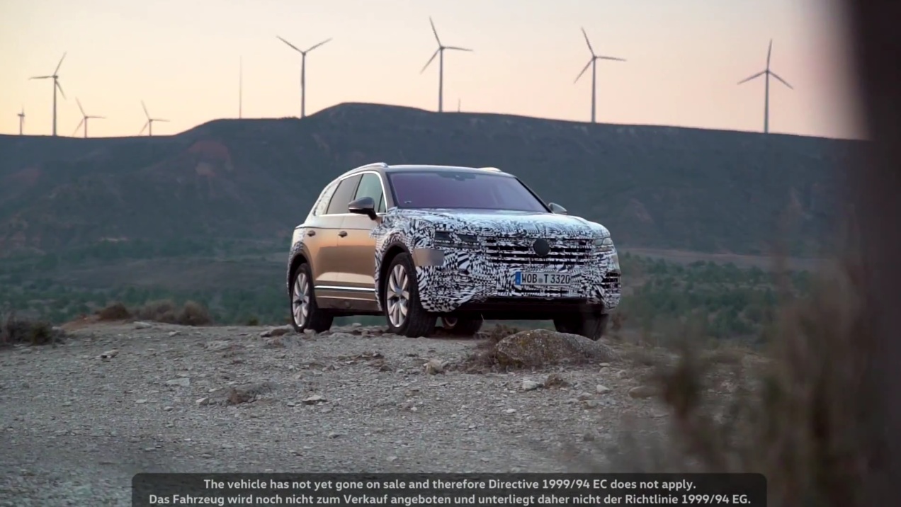 2019-vw-touareg-13 2019 VW Touareg Shows Some Skin In New Teaser Video