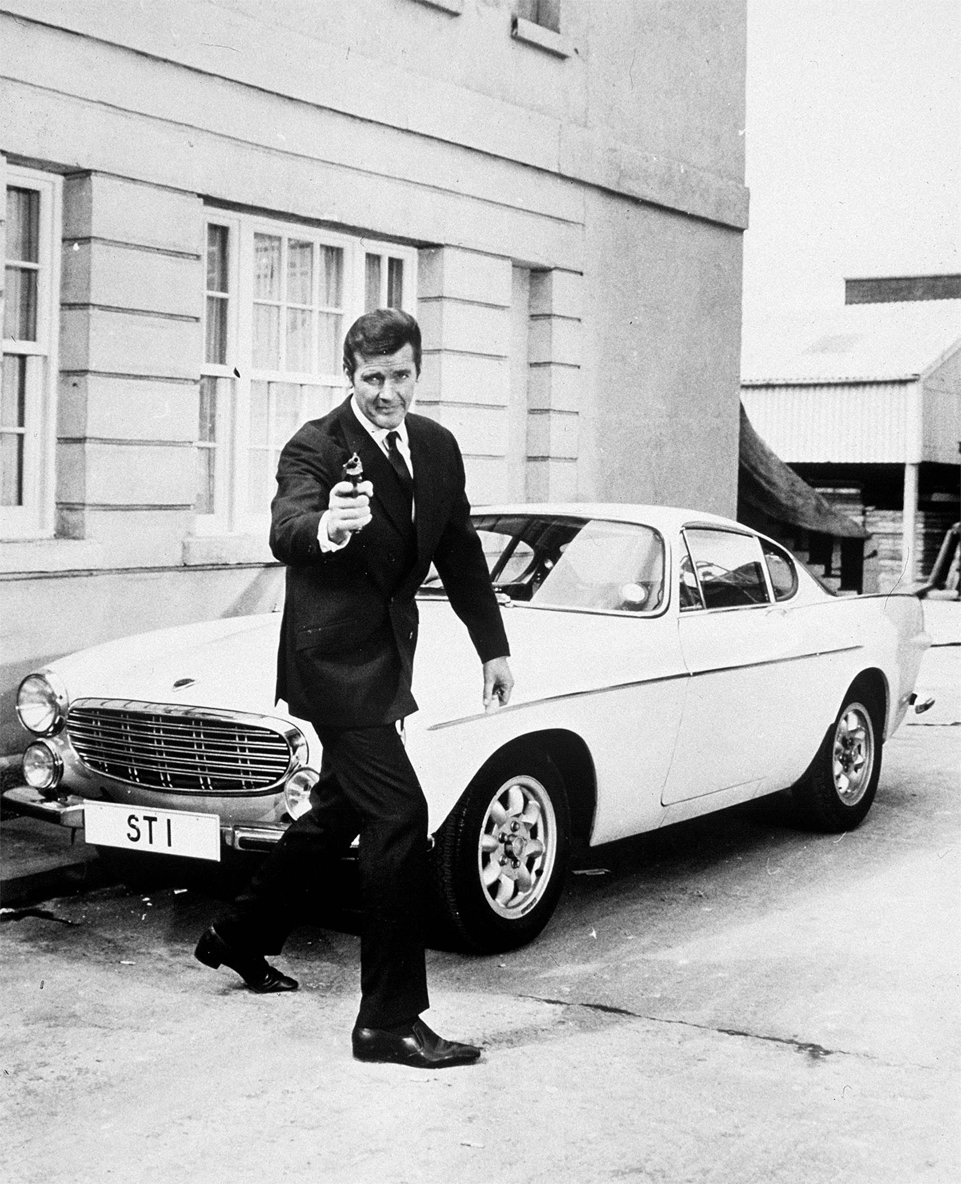 Roger Moore as Simon Templar in