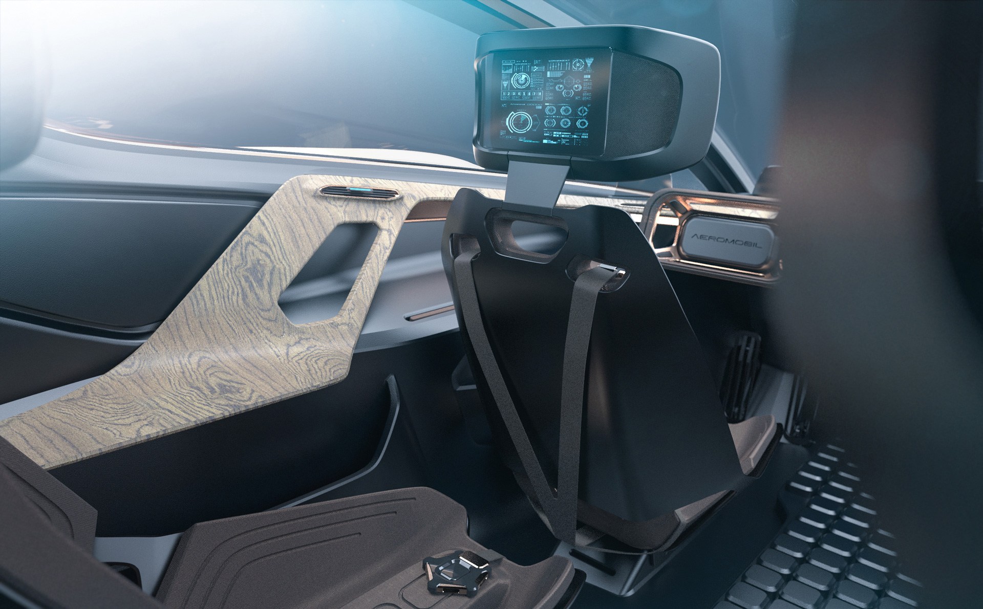 AeroMobil-5 AeroMobil 5.0 VTOL Flying Car Concept Touches Down From The Future