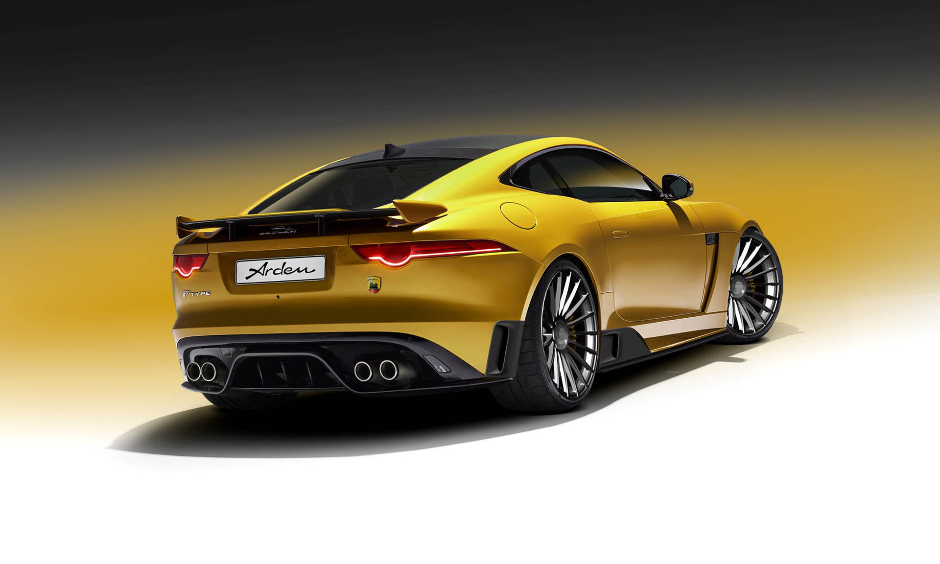 Arden Jaguar F-Type AJ 23 SVR Heck copy Arden Shows Up In Geneva With Enhanced Jag F-Type SVR And Range Rover