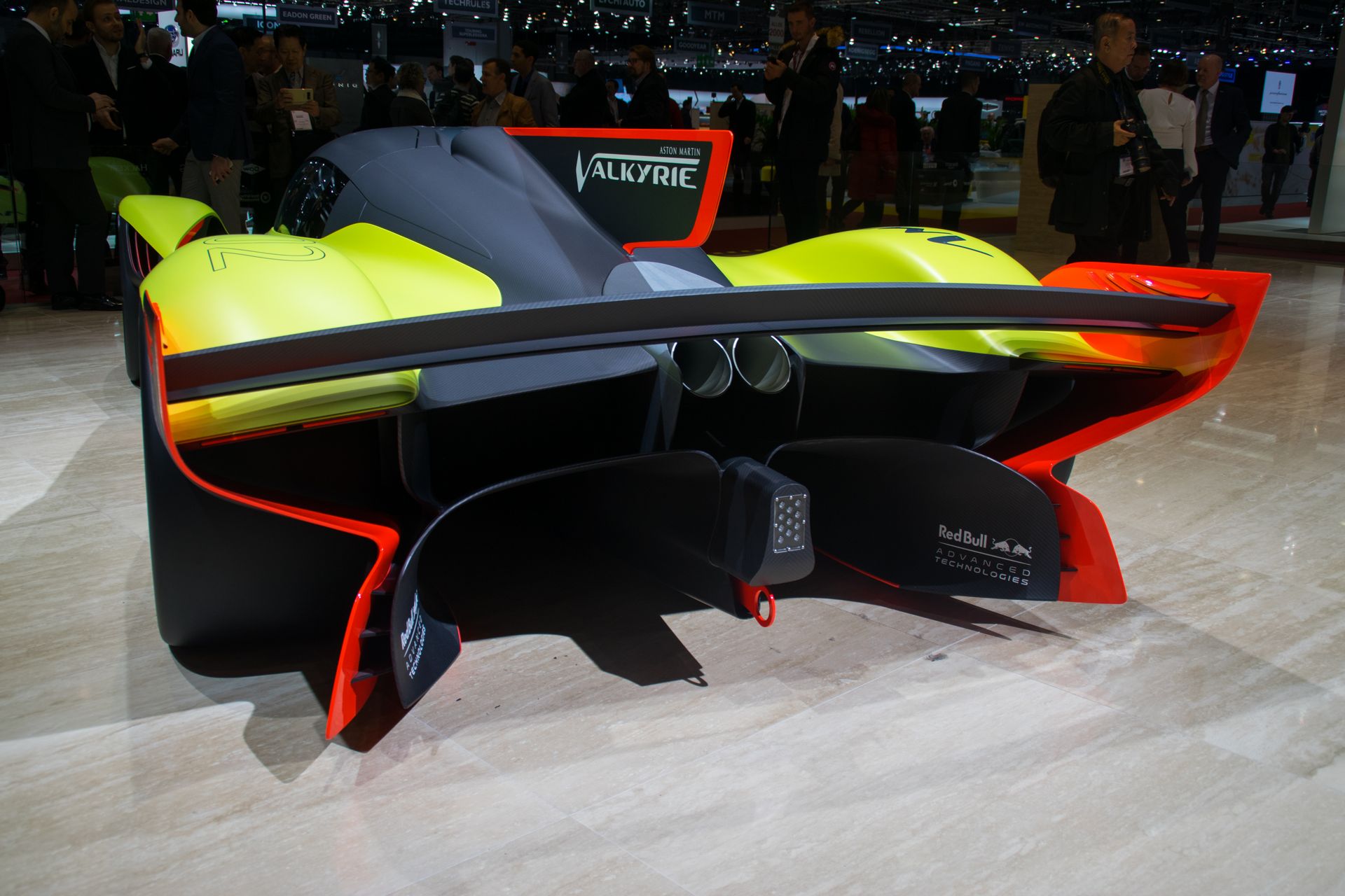 Aston-Martin-Valkyrie-AMR-Pro-12 Aston Martin Valkyrie AMR Pro Is Geneva’s Bright Lime Star