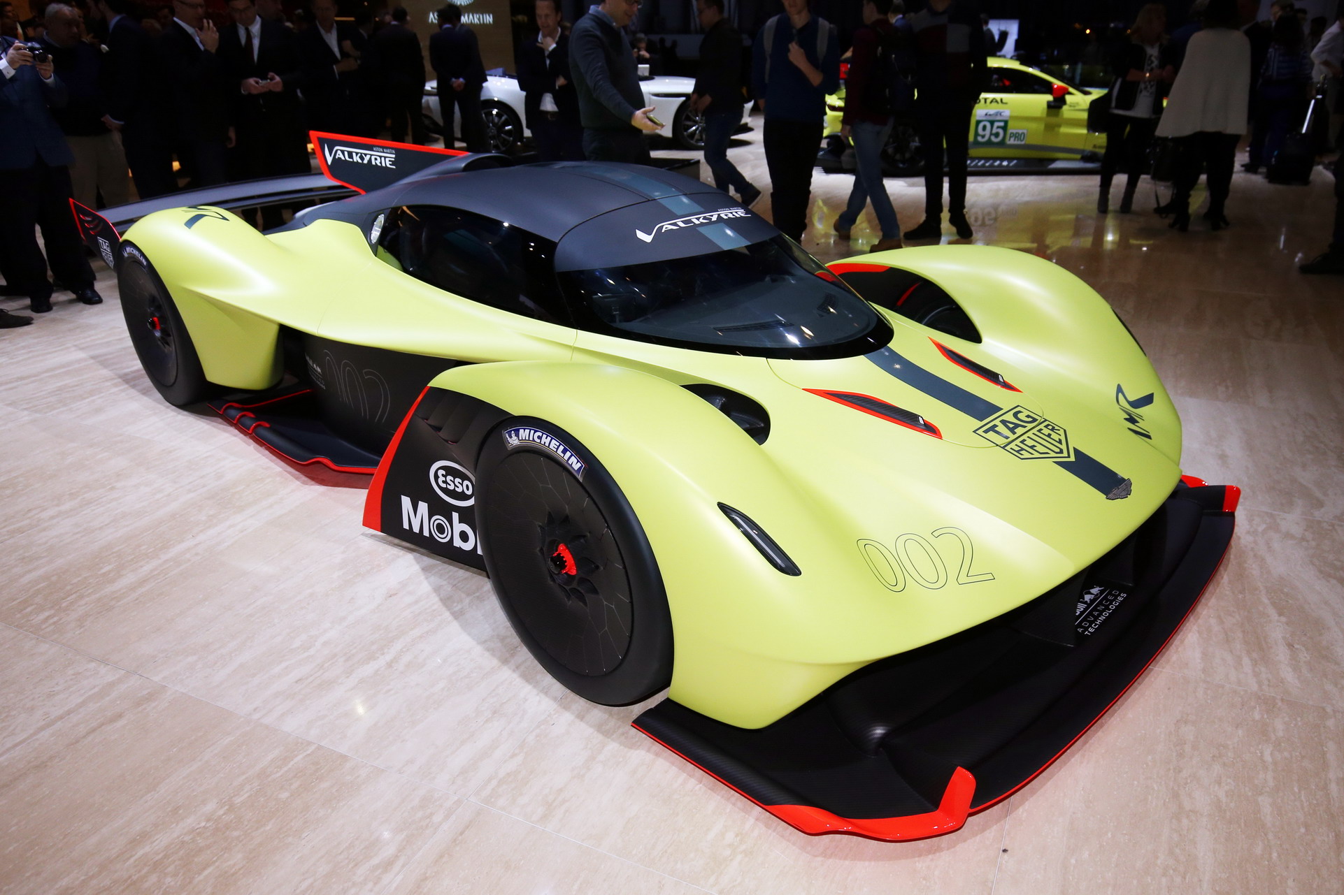 Aston Martin Valkyrie Pro Aston Martin Valkyrie AMR Pro Is Geneva’s Bright Lime Star