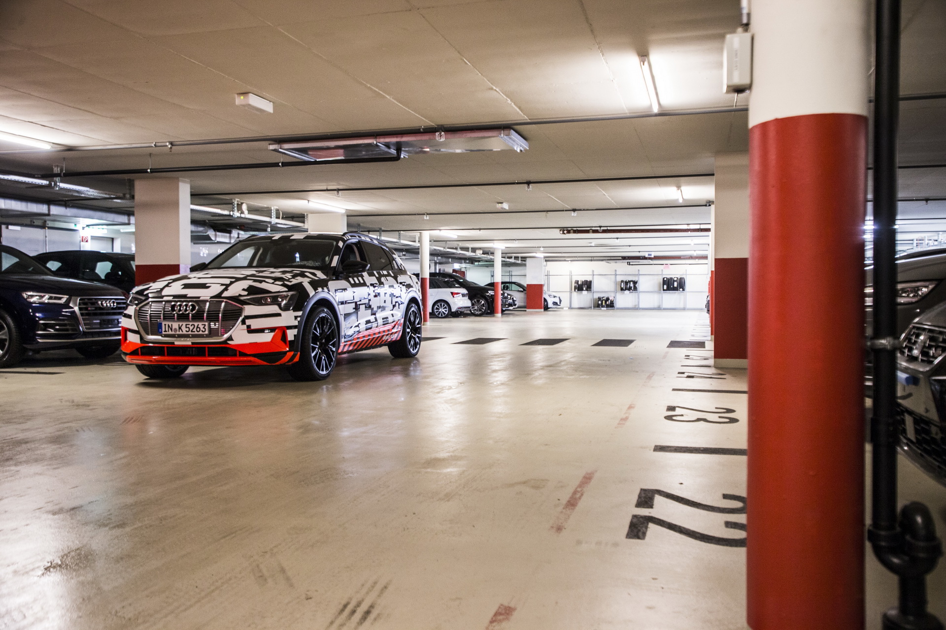 The Audi e-tron prototype in Geneva Audi Shows Off E-Tron Electric SUV In Near-Production Form