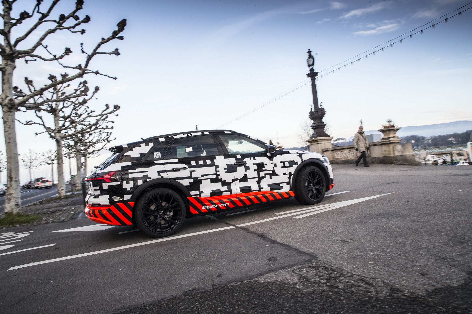 The Audi e-tron prototype in Geneva Audi Shows Off E-Tron Electric SUV In Near-Production Form