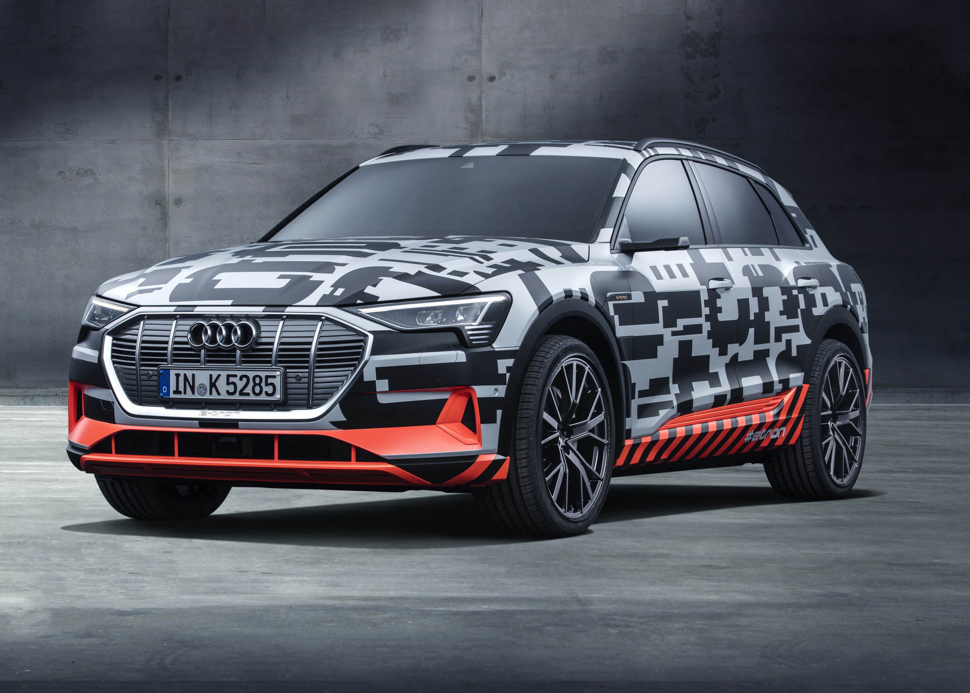 Audi e-tron prototype Electric Audi E-Tron Will Be Able To Connect To Your Home Seamlessly