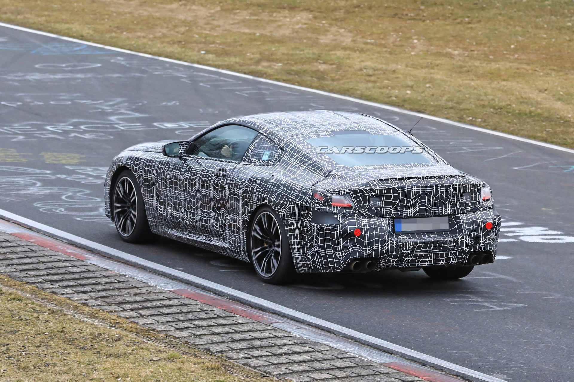 BMW-M8-23 BMW M8 Coupe And Convertible Spied Next To Each Other Between Workouts