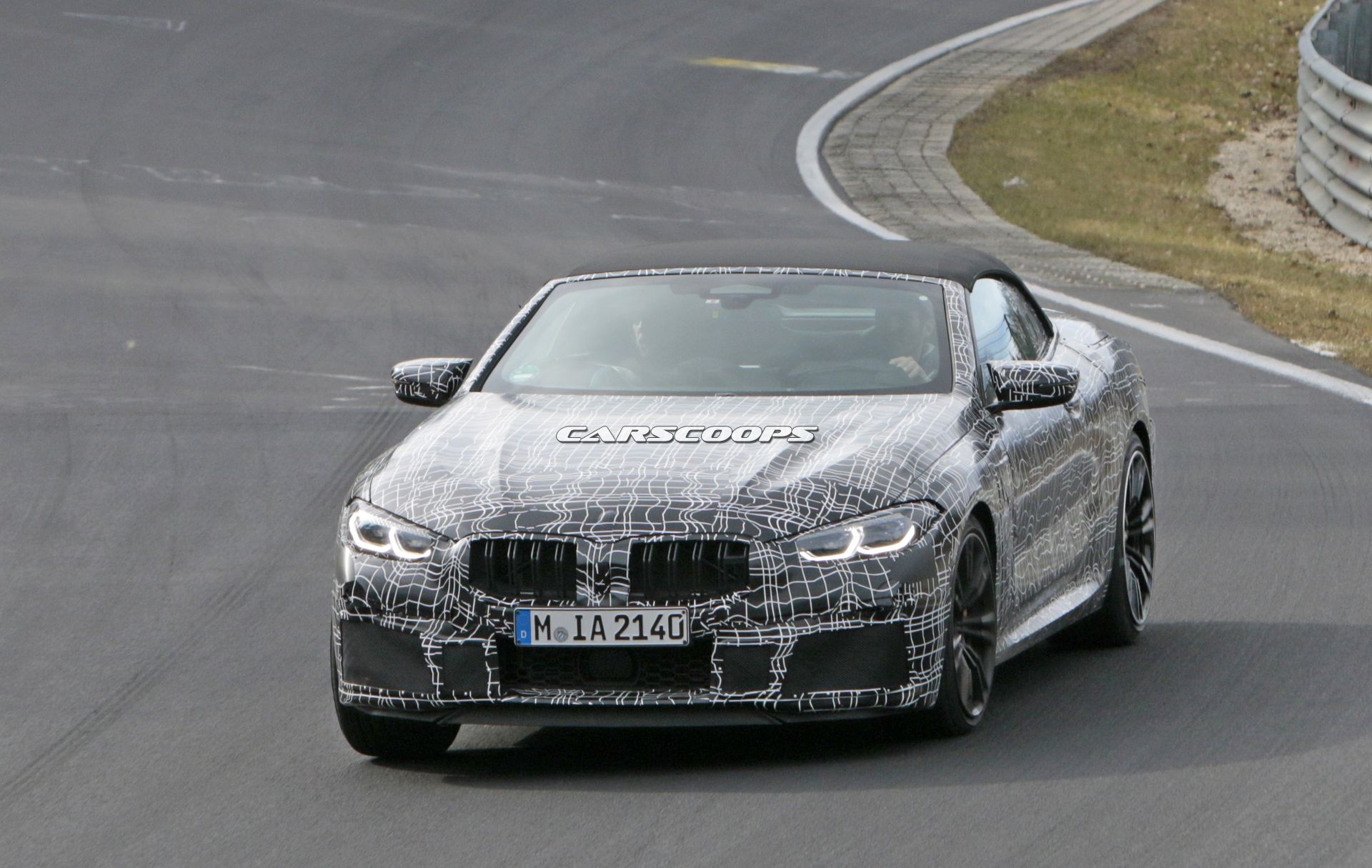 BMW-M8-Convertible-Spy-Shots-3 BMW Goes From The Hunted To The Hunter With M8 Convertible